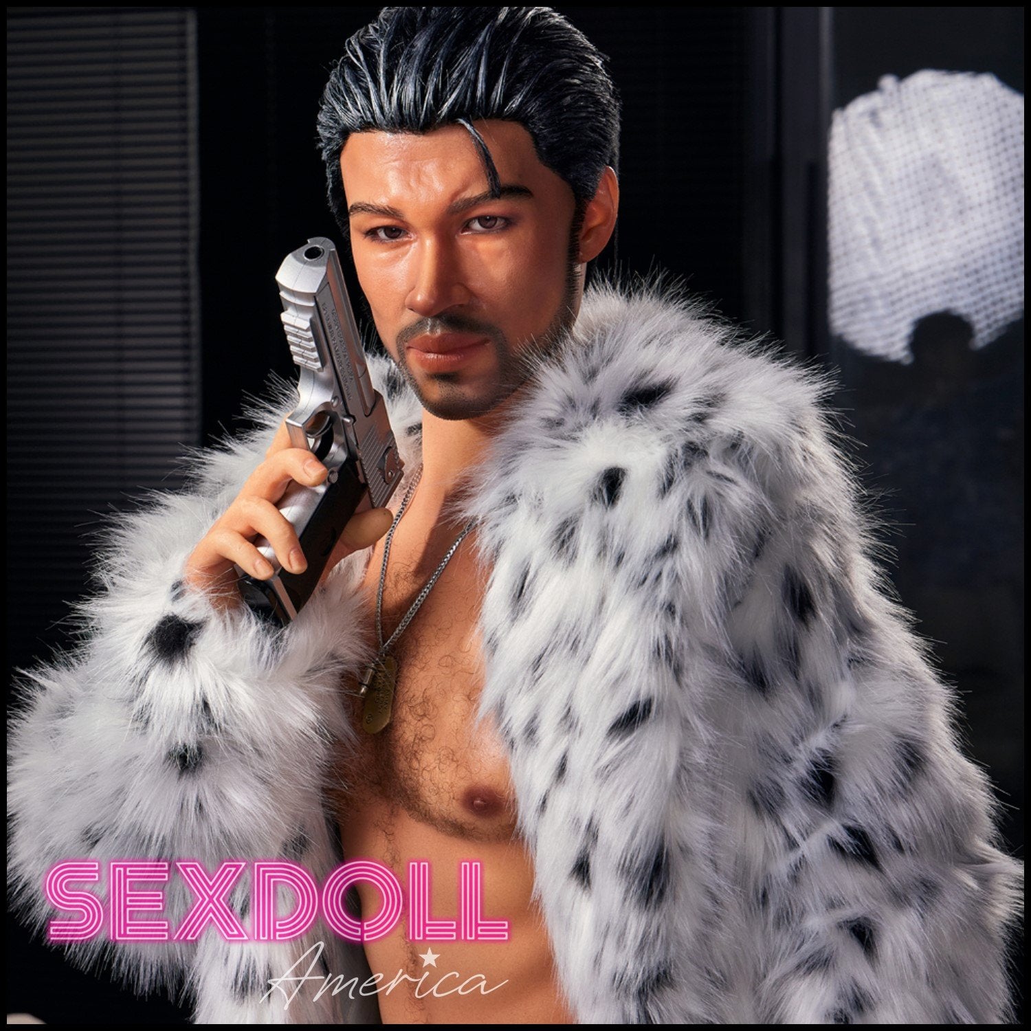 Realistic Sex Doll 170 (5'7") Bill Sexy (Head #M7) Male - Full Silicone - IRONTECH Dolls by Sex Doll America