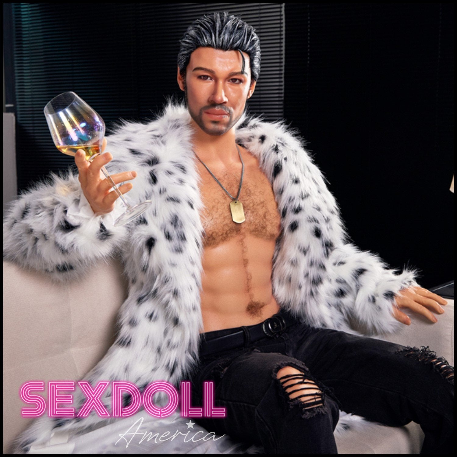 Realistic Sex Doll 170 (5'7") Bill Sexy (Head #M7) Male - Full Silicone - IRONTECH Dolls by Sex Doll America