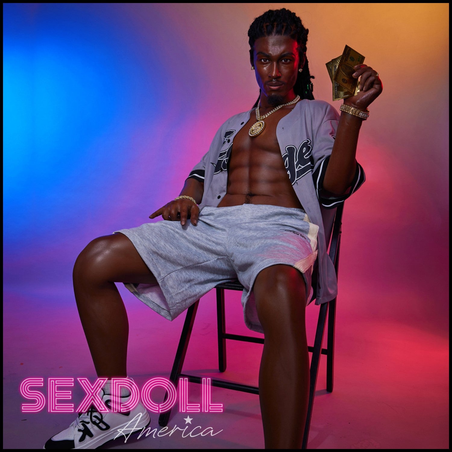 Realistic Sex Doll 170 (5'7") Bill (Head #M7) Male - Full Silicone - IRONTECH Dolls by Sex Doll America