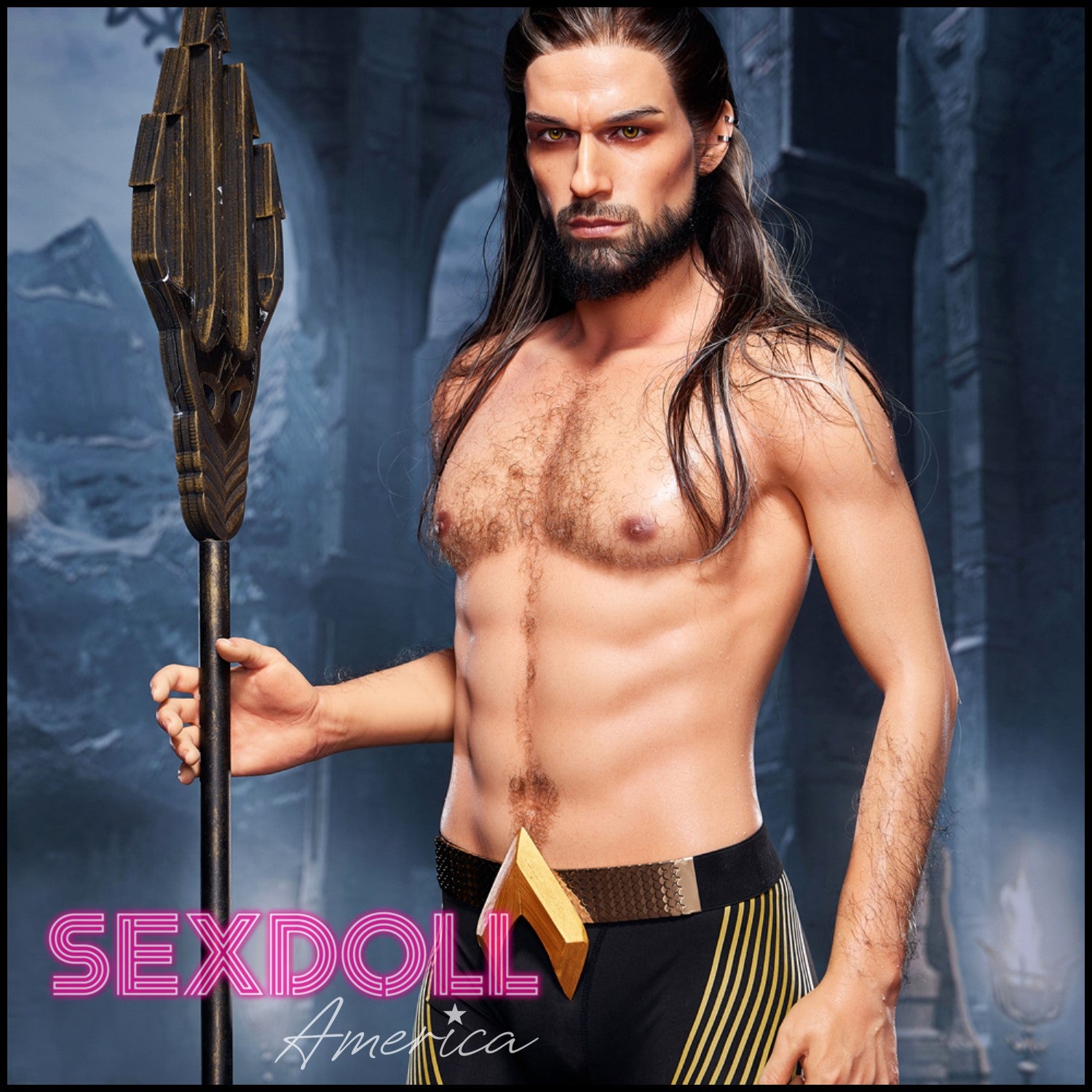 Realistic Sex Doll 170 (5'7") Thomas (Head #M5) Male - Full Silicone - IRONTECH Dolls by Sex Doll America