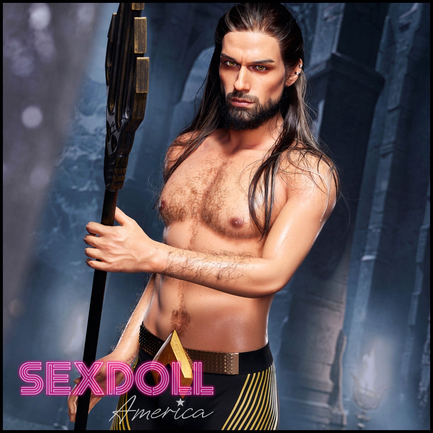 Realistic Sex Doll 170 (5'7") Thomas (Head #M5) Male - Full Silicone - IRONTECH Dolls by Sex Doll America