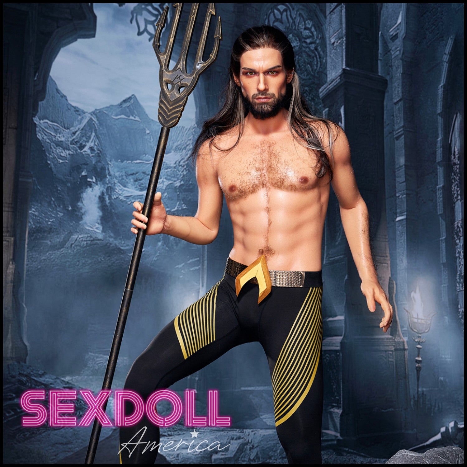 Realistic Sex Doll 170 (5'7") Thomas (Head #M5) Male - Full Silicone - IRONTECH Dolls by Sex Doll America