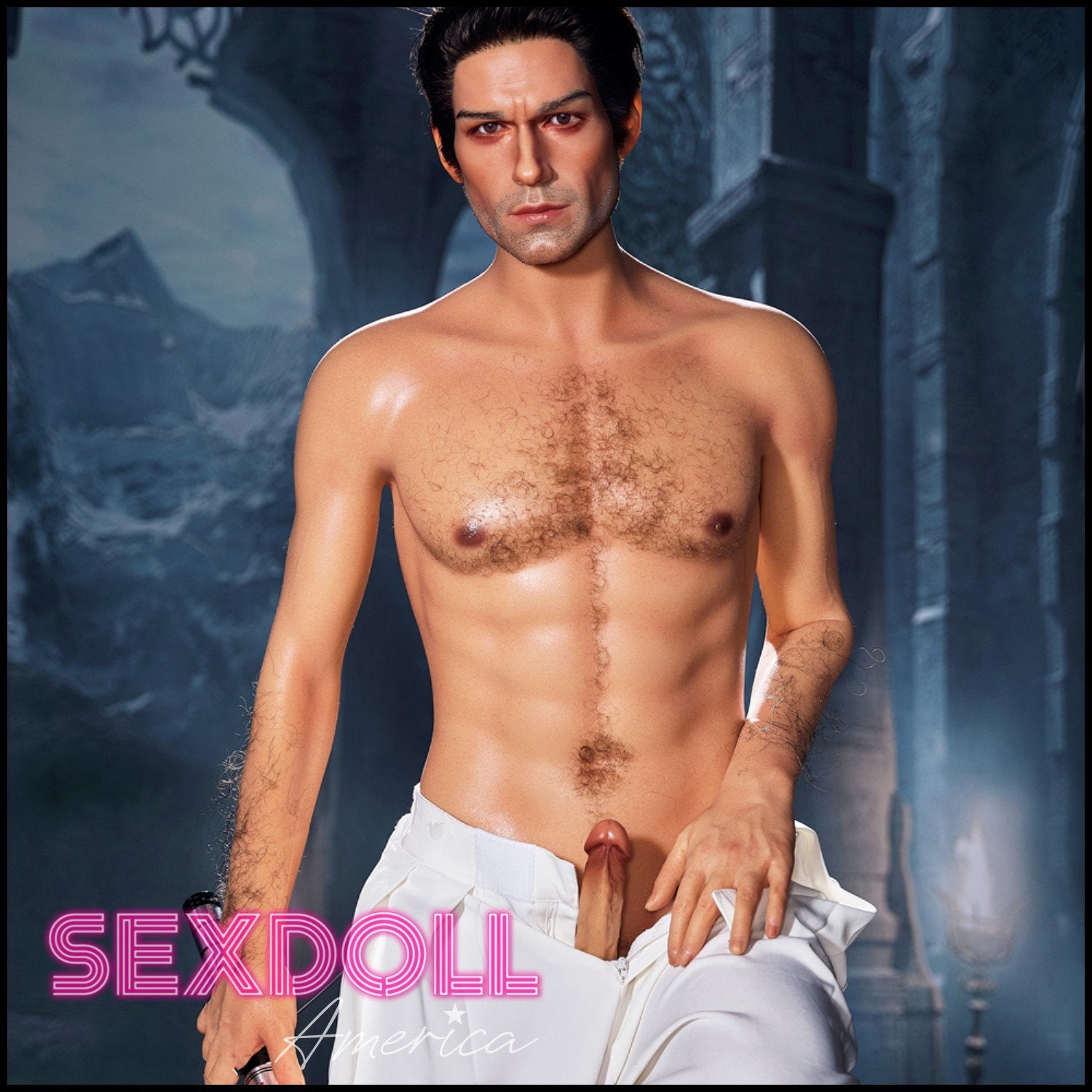 Realistic Sex Doll 170 (5'7") Thomas Jedi (Head #M5) Male - Full Silicone - IRONTECH Dolls by Sex Doll America