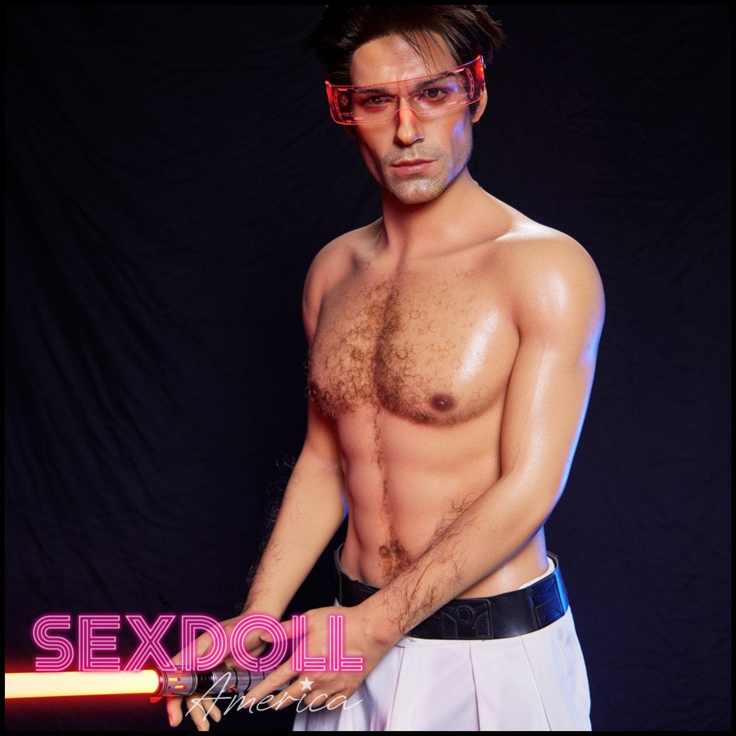 Realistic Sex Doll 170 (5'7") Thomas Jedi (Head #M5) Male - Full Silicone - IRONTECH Dolls by Sex Doll America