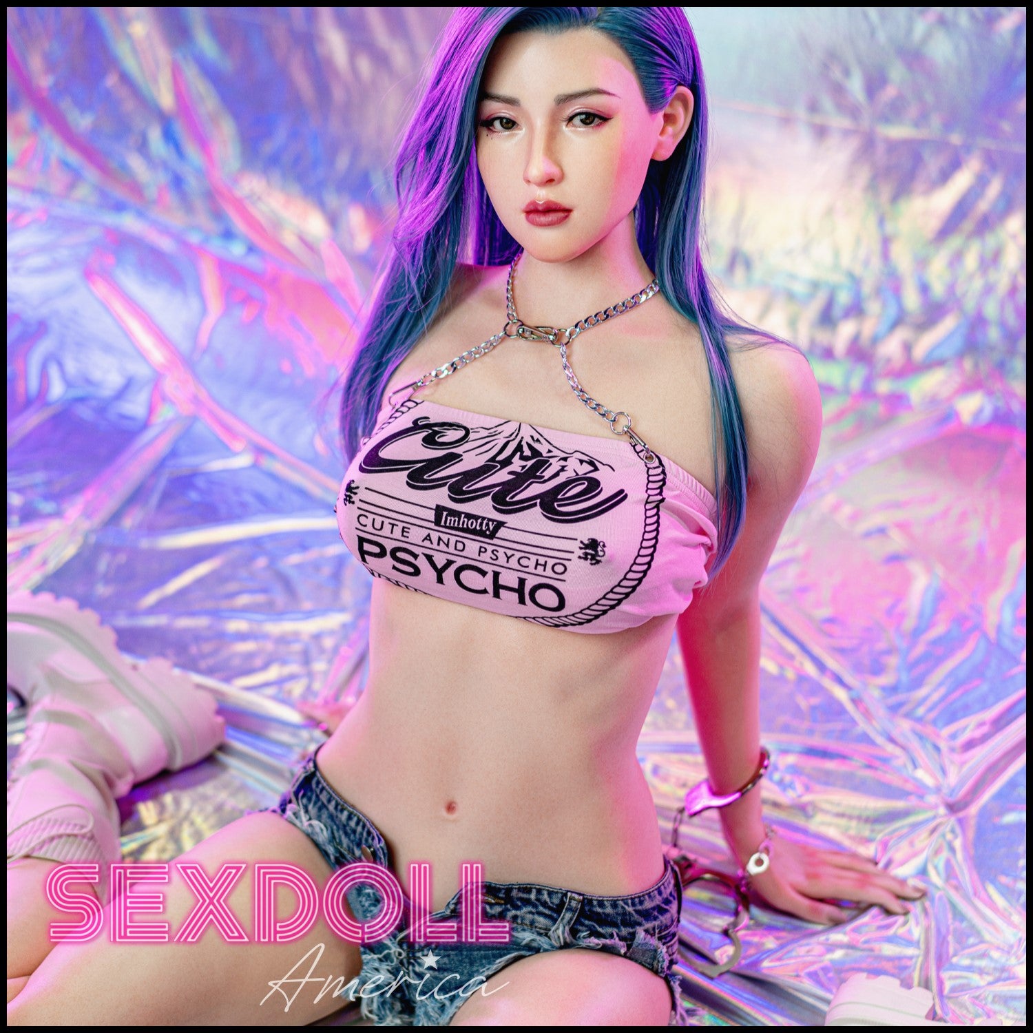 Realistic Sex Doll 170 (5'7") C-Cup Kori (Head #GE07) Full Silicone - Zelex by Sex Doll America
