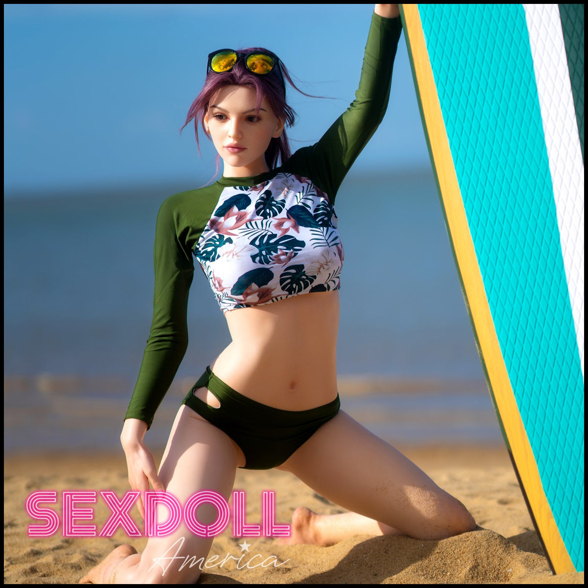170 (5'7") C-Cup Marina (Head #GE125) Full Silicone - Zelex