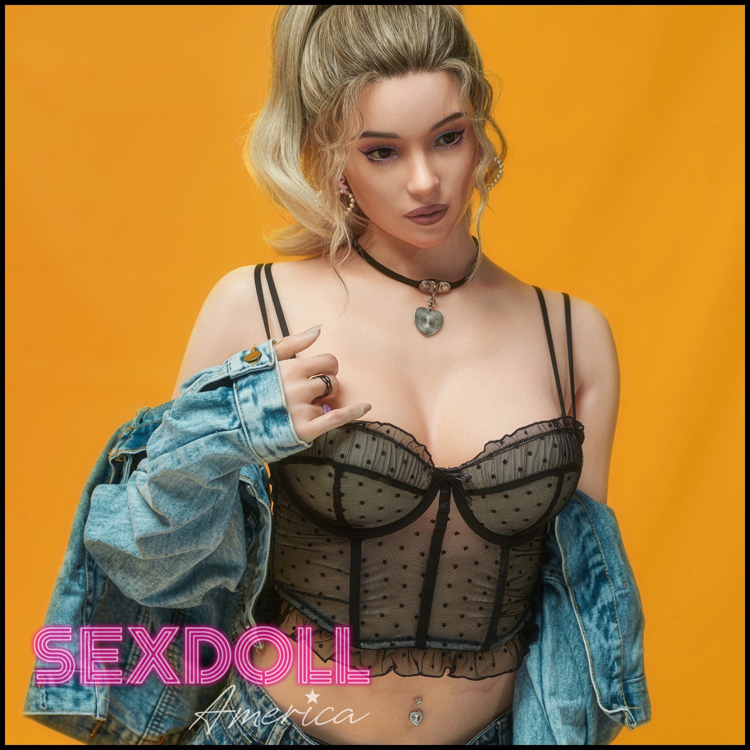 Realistic Sex Doll 170 (5'7") C-Cup Megan (Head #GE46) Full Silicone - Zelex by Sex Doll America