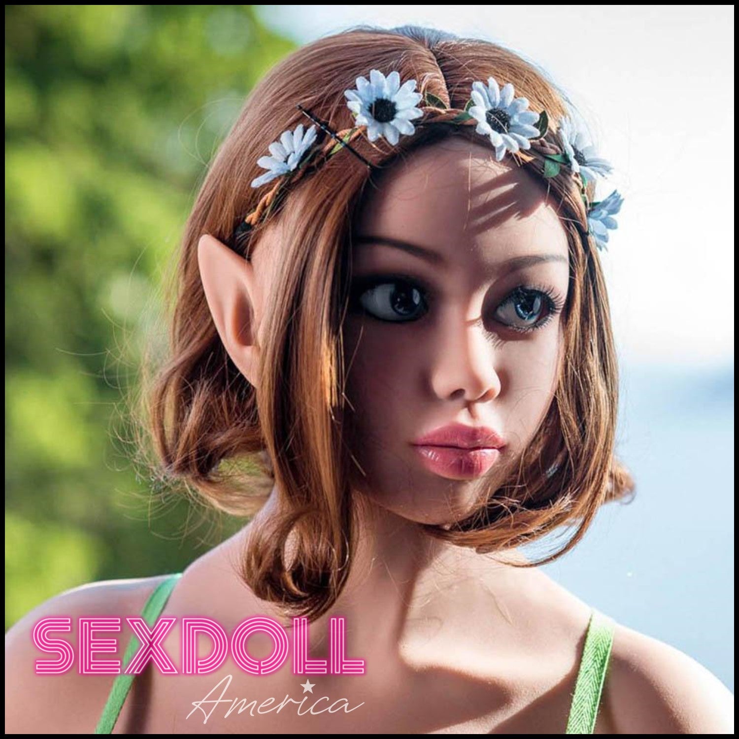 Realistic Sex Doll 170 (5'7") H-Cup Kyndal Brunette Elf - WM Doll by Sex Doll America