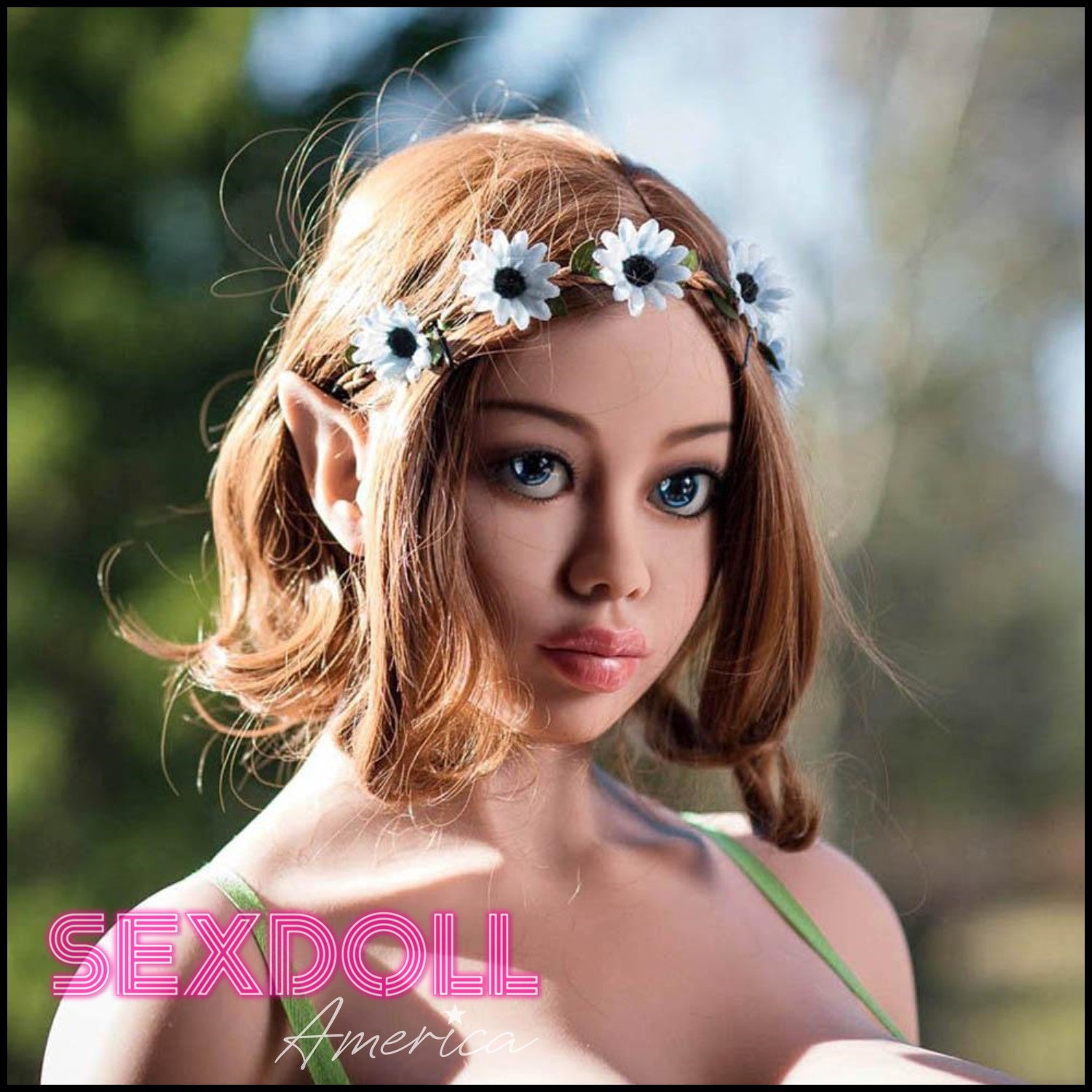 Realistic Sex Doll 170 (5'7") H-Cup Kyndal Brunette Elf - WM Doll by Sex Doll America