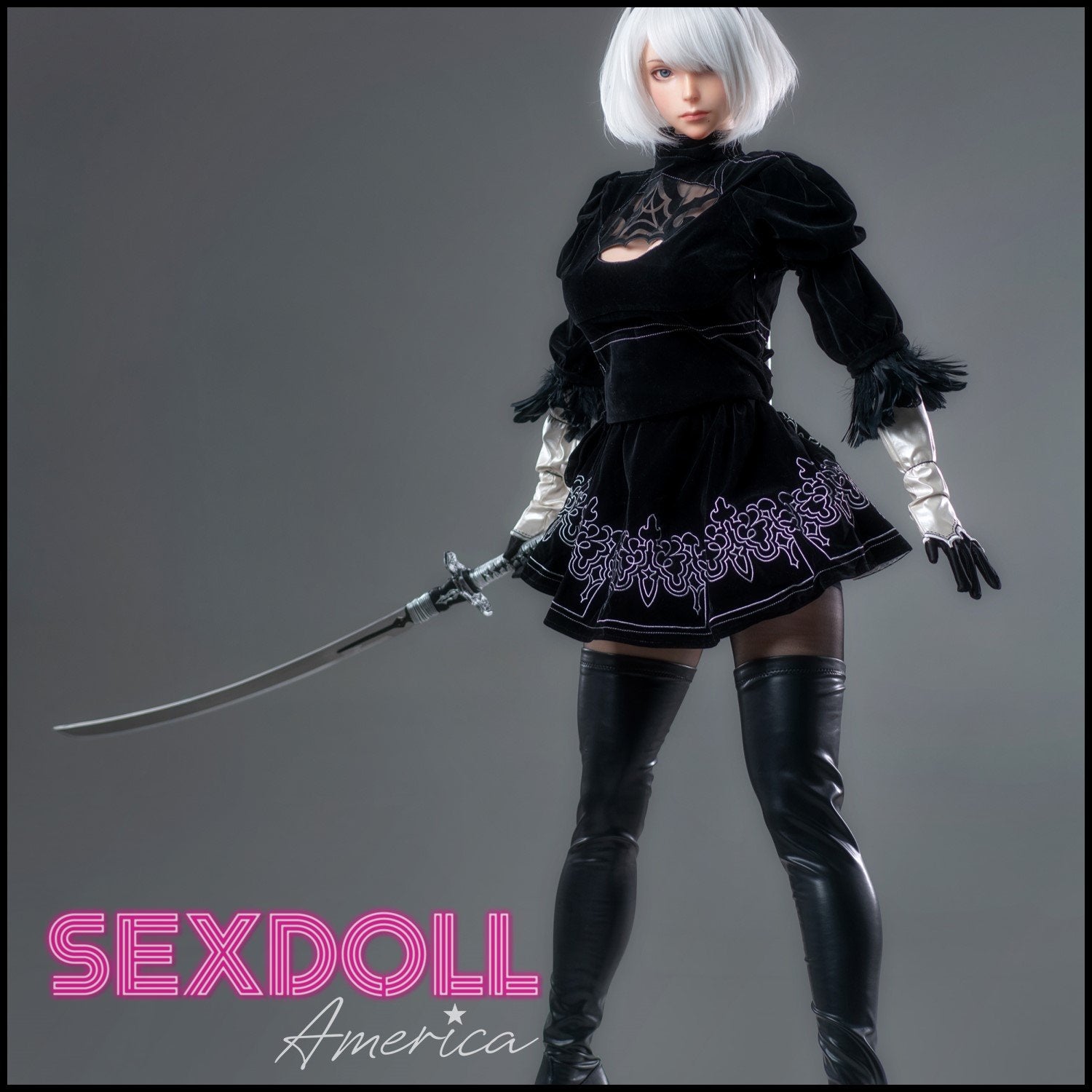 171 (5'7") G-Cup Cyber Lady - Full Silicone - Game Lady 171 (5'7") G-Cup Cyber Lady - Full Silicone - Game Lady