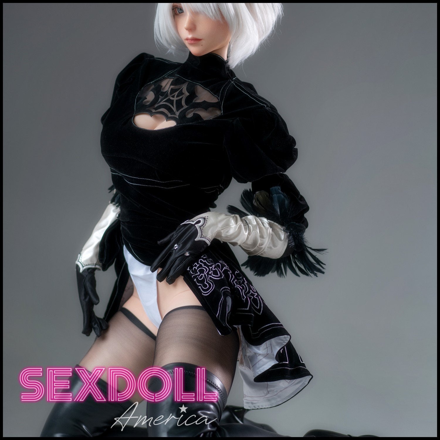 Realistic Sex Doll 171 (5'7") G-Cup Cyber Lady - Full Silicone - Game Lady by Sex Doll America