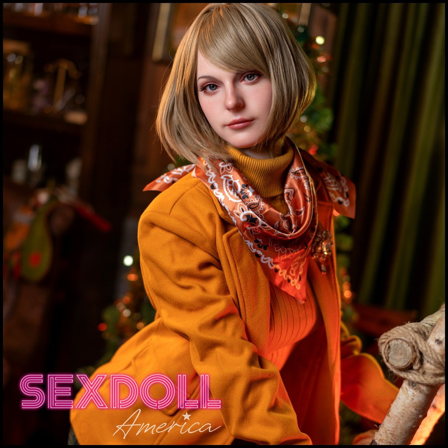 Realistic Sex Doll 171 (5'7") G-Cup Evil Lady - Full Silicone - Game Lady by Sex Doll America