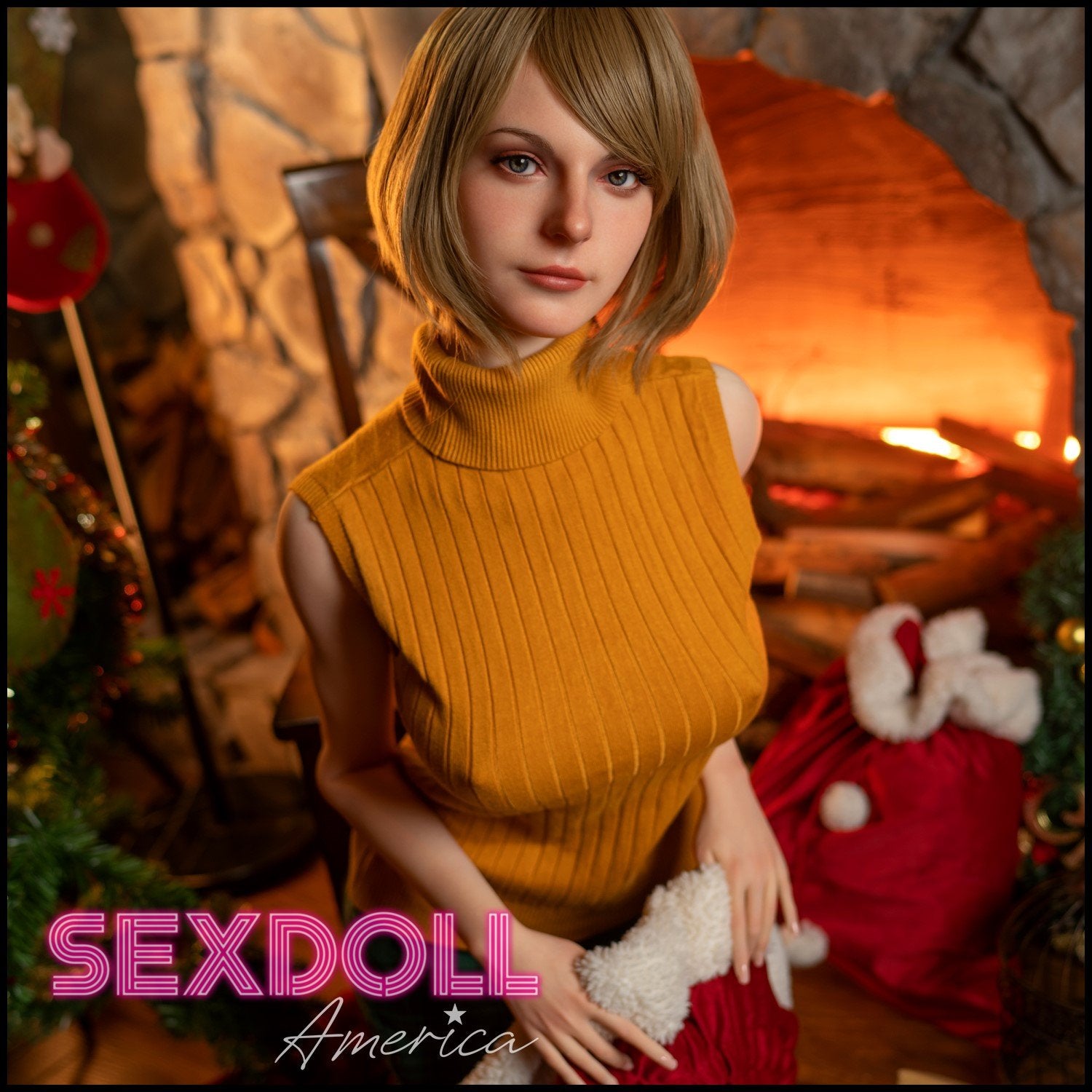 Realistic Sex Doll 171 (5'7") G-Cup Evil Lady - Full Silicone - Game Lady by Sex Doll America