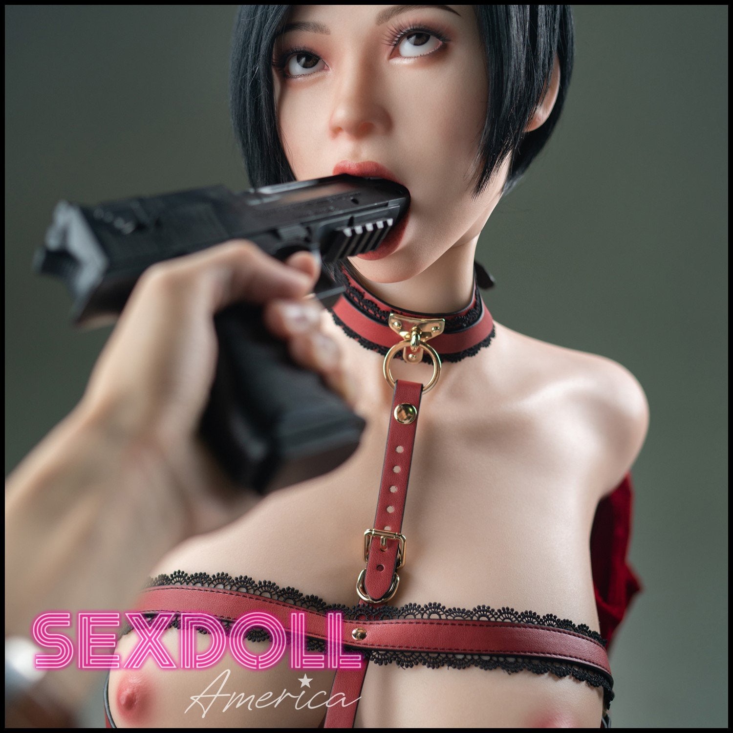 Realistic Sex Doll 171 (5'7") G-Cup Evil Lady - Full Silicone - Game Lady by Sex Doll America