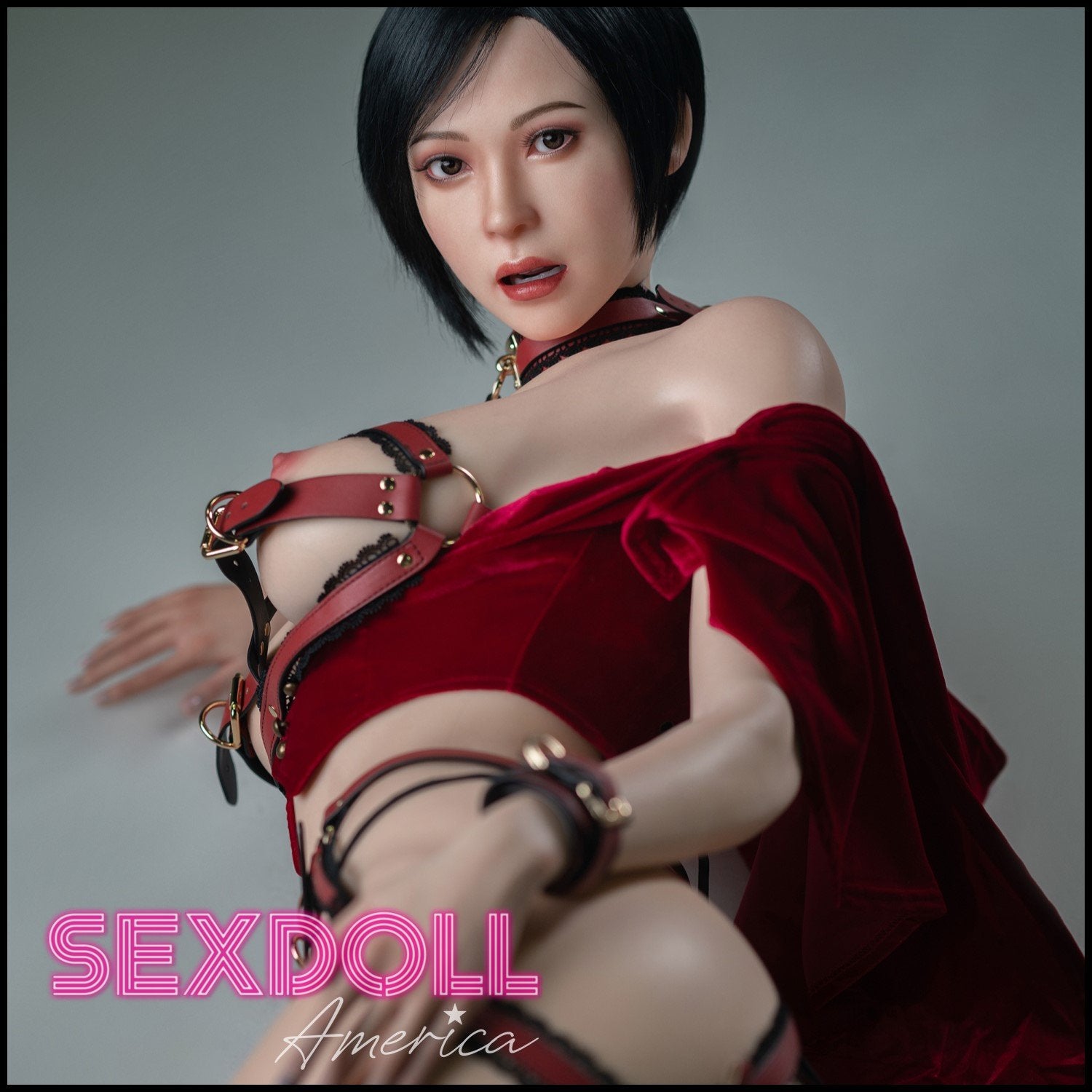 Realistic Sex Doll 171 (5'7") G-Cup Evil Lady - Full Silicone - Game Lady by Sex Doll America