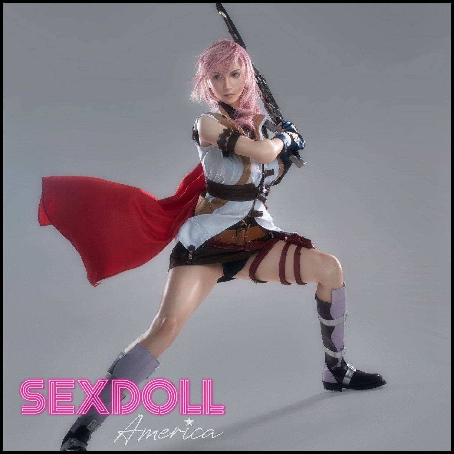 Realistic Sex Doll 171 (5'7") G-Cup Light - Full Silicone - Game Lady by Sex Doll America