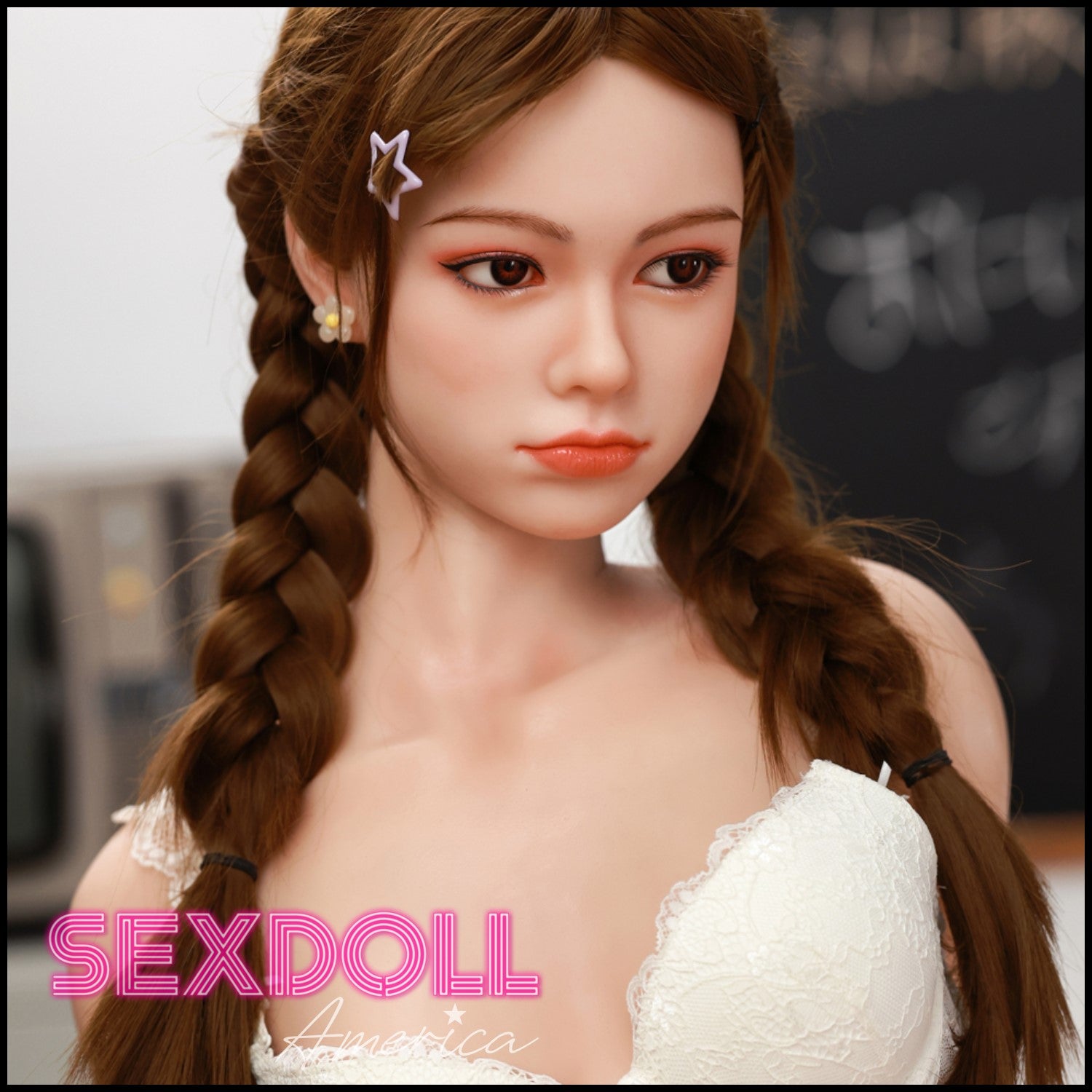 Realistic Sex Doll 171 (5'7") A-Cup An Ran (Silicone Head) - Starpery by Sex Doll America