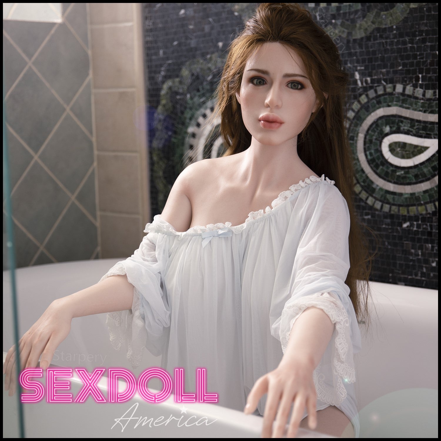 Realistic Sex Doll 171 (5'7") D-Cup Zoey (Silicone Head) - Starpery by Sex Doll America
