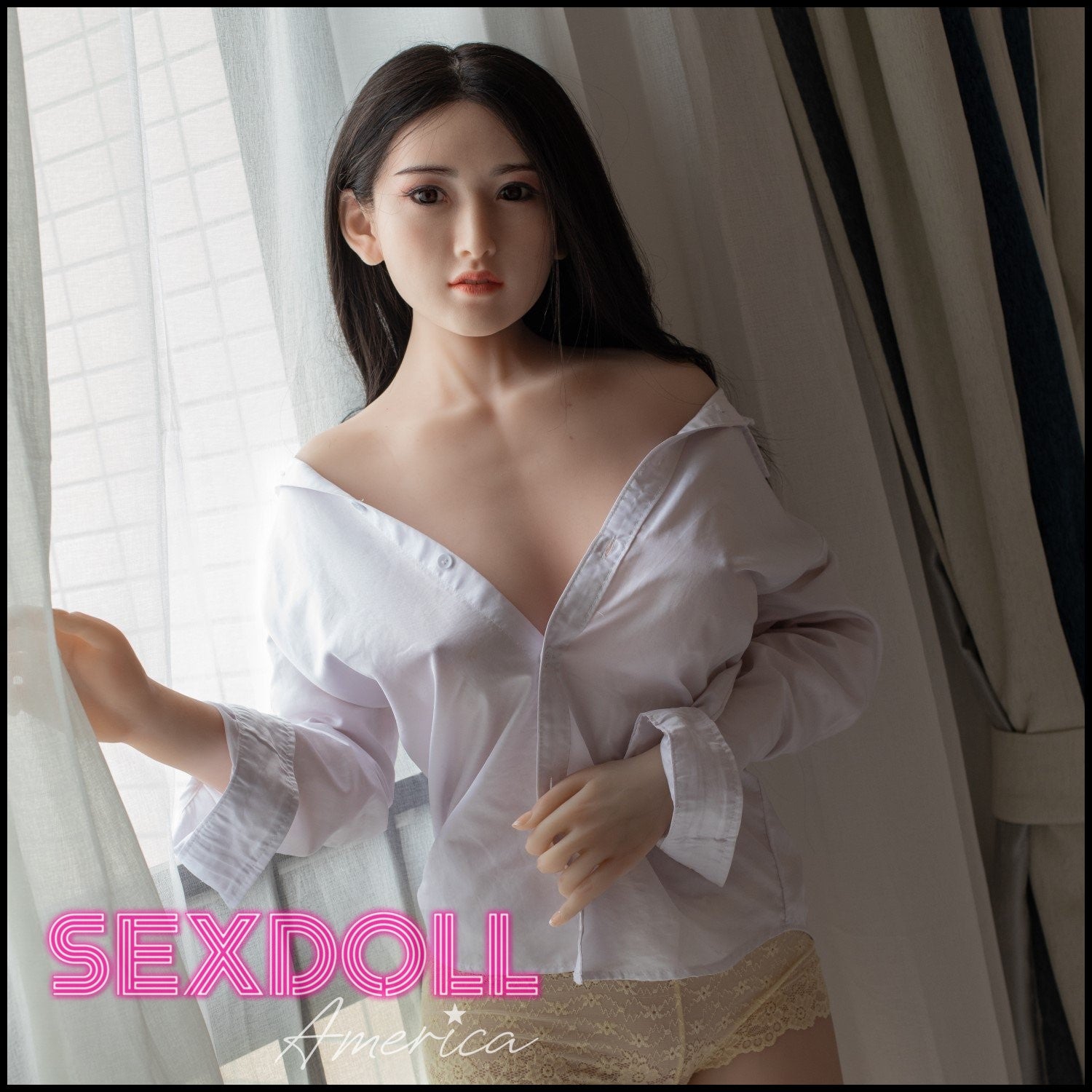 Realistic Sex Doll 171 (5'7") C-Cup Liao (Silicone Head) - Starpery by Sex Doll America