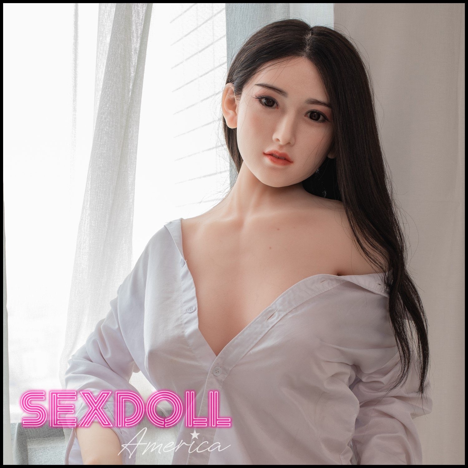 Realistic Sex Doll 171 (5'7") C-Cup Liao (Silicone Head) - Starpery by Sex Doll America