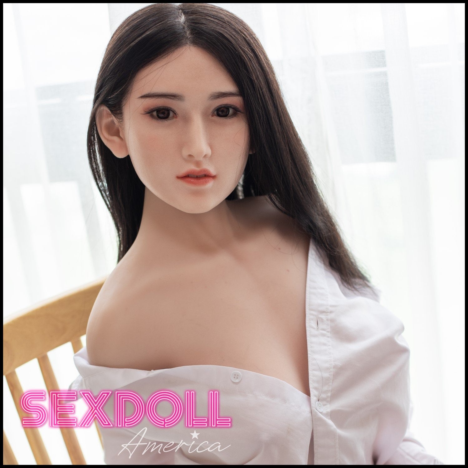 Realistic Sex Doll 171 (5'7") C-Cup Liao (Silicone Head) - Starpery by Sex Doll America