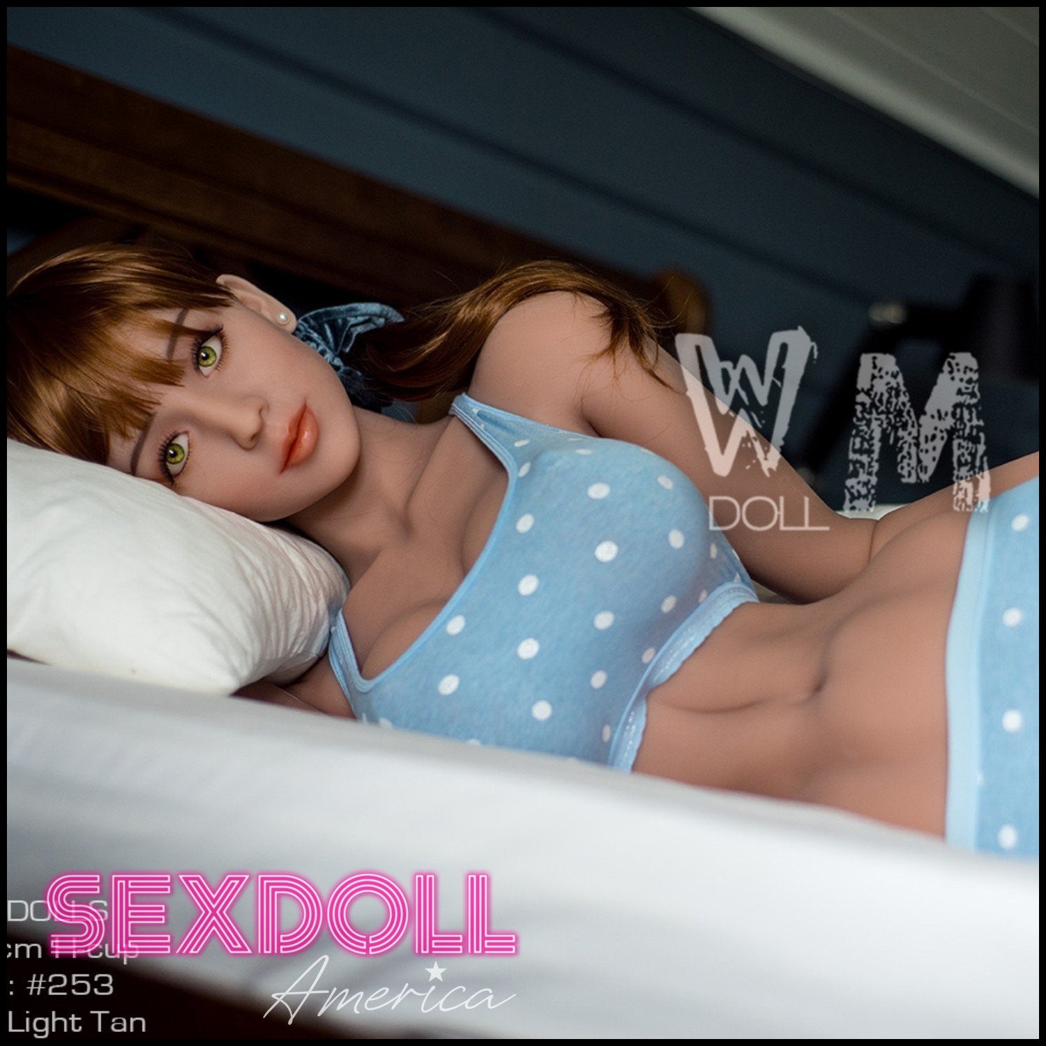 Realistic Sex Doll 171 (5'7") H-Cup Bianka (Head #253) - WM Doll by Sex Doll America