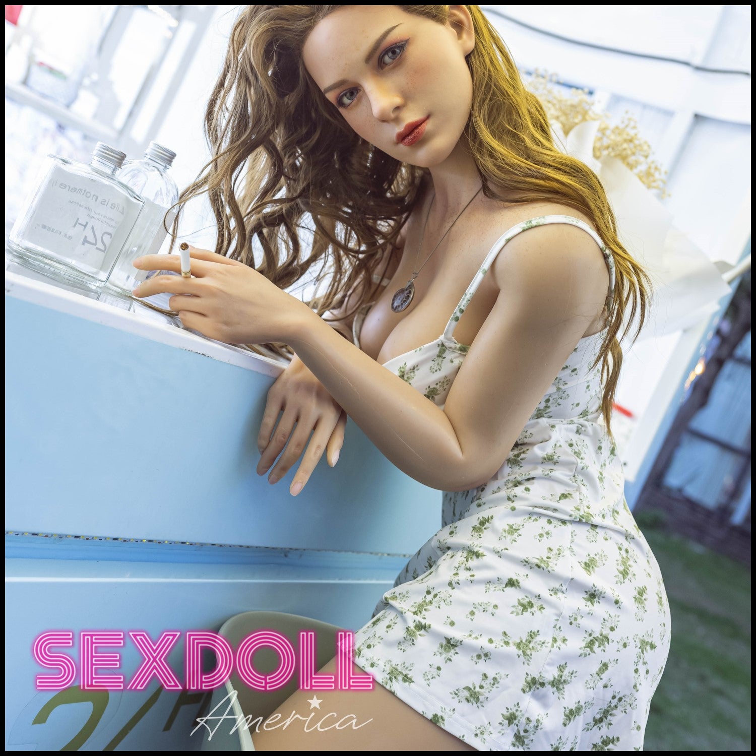 Realistic Sex Doll 172 (5'8") F-Cup Honey (Silicone Head) - Starpery by Sex Doll America