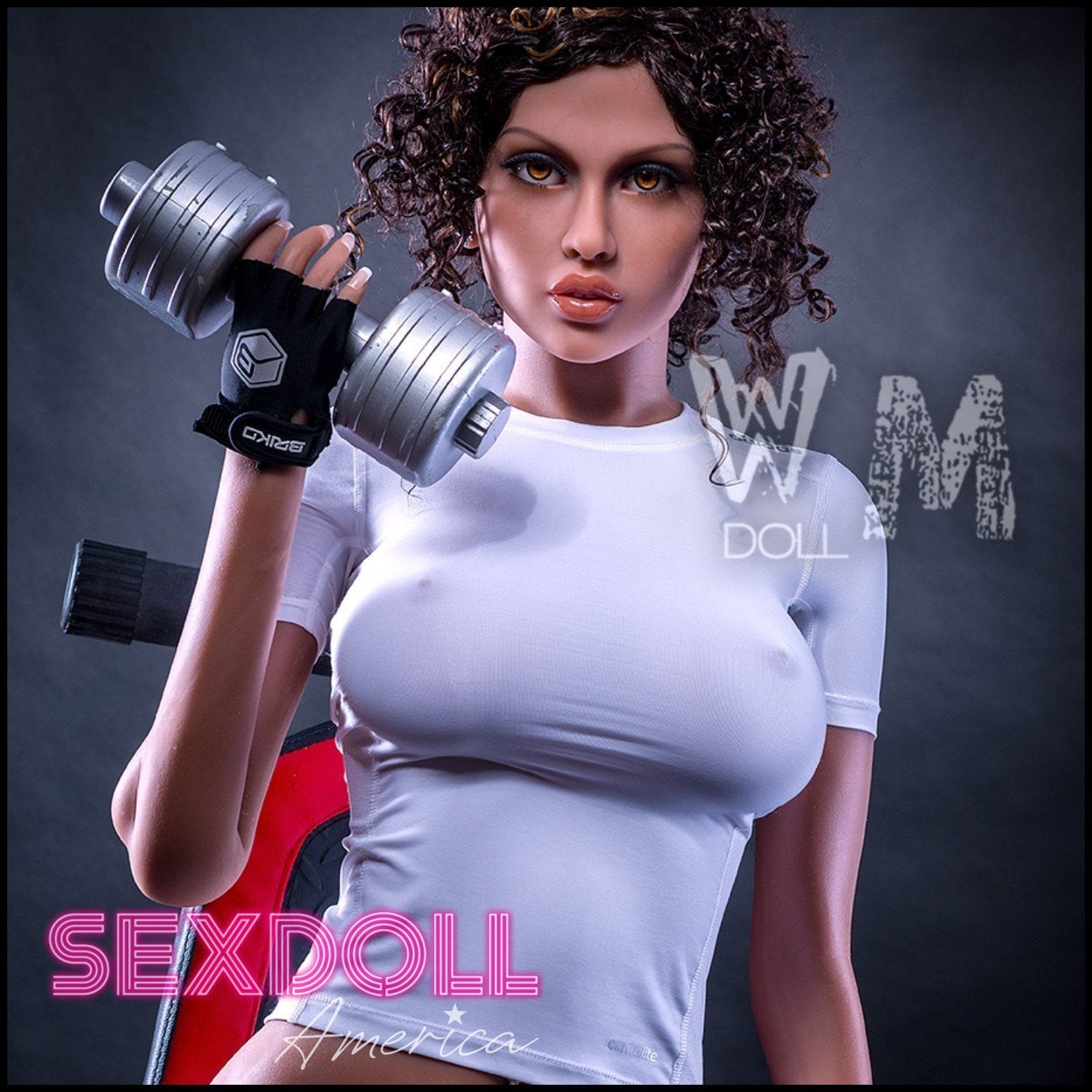 Realistic Sex Doll IN-STOCK - 172 (5'8") D-Cup Andromeda Brunette (Head #336) (Removable Vagina) - WM Doll by Sex Doll America
