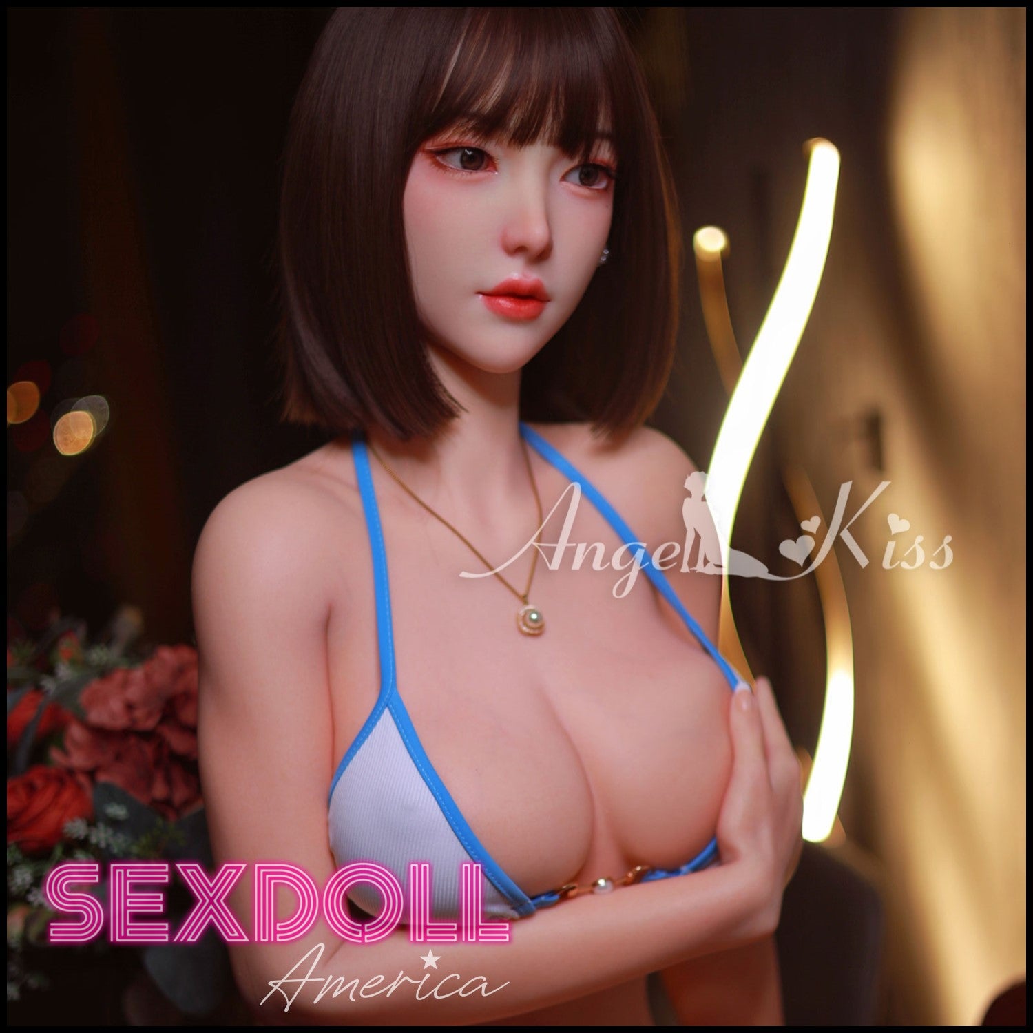 Realistic Sex Doll 175 (5'9") D-Cup Carly (Head #22) Full Silicone - Angel Kiss by Sex Doll America