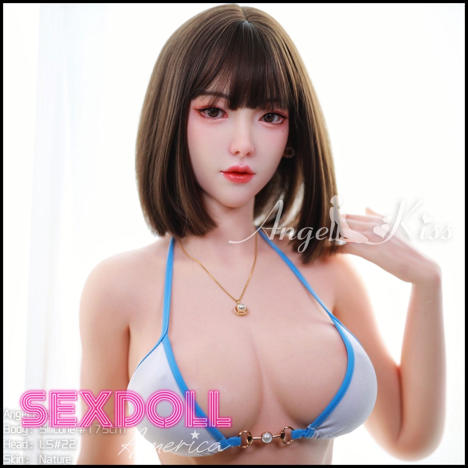 Realistic Sex Doll 175 (5'9") D-Cup Carly (Head #22) Full Silicone - Angel Kiss by Sex Doll America