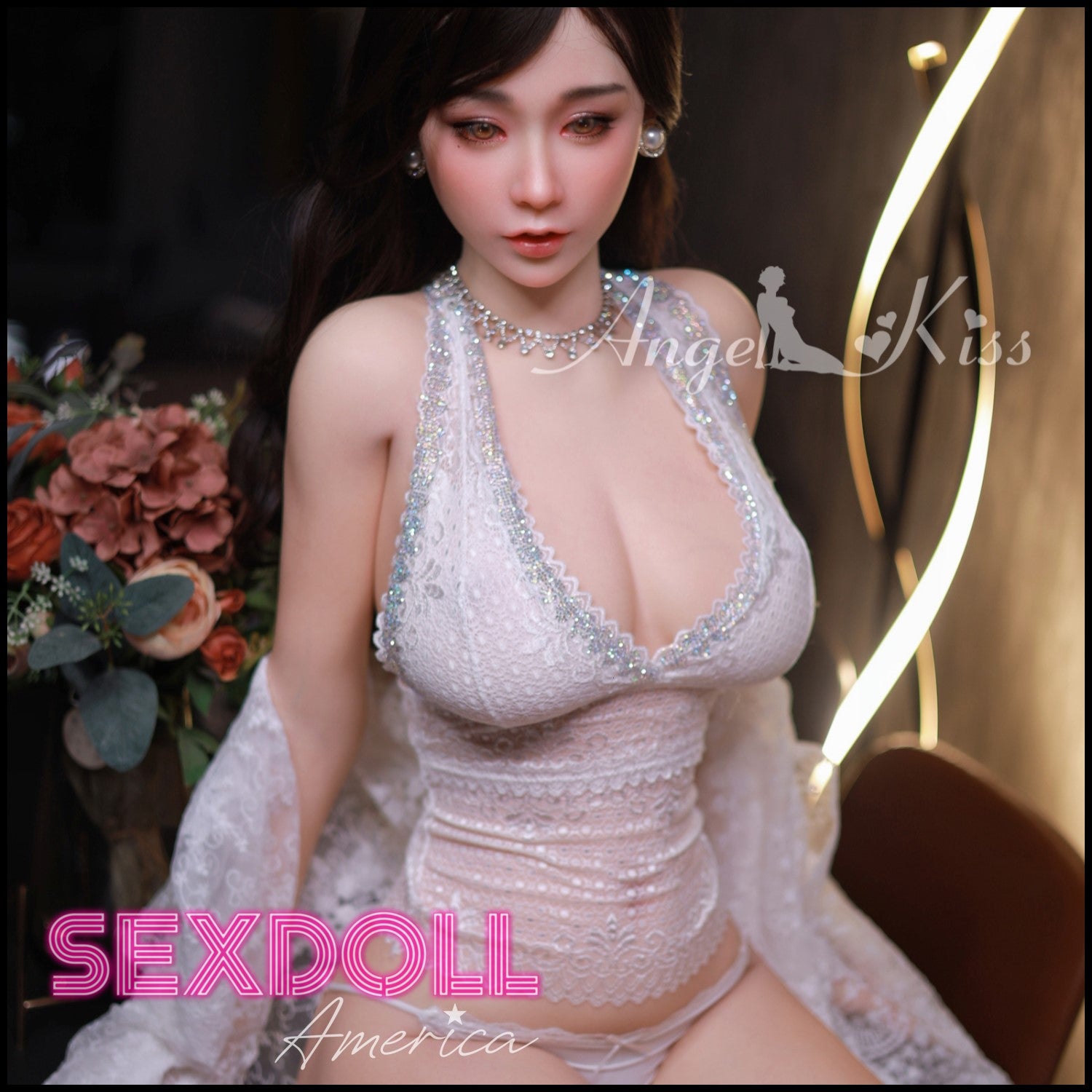 Realistic Sex Doll 175 (5'9") D-Cup Seiko (Head #23) Full Silicone - Angel Kiss by Sex Doll America