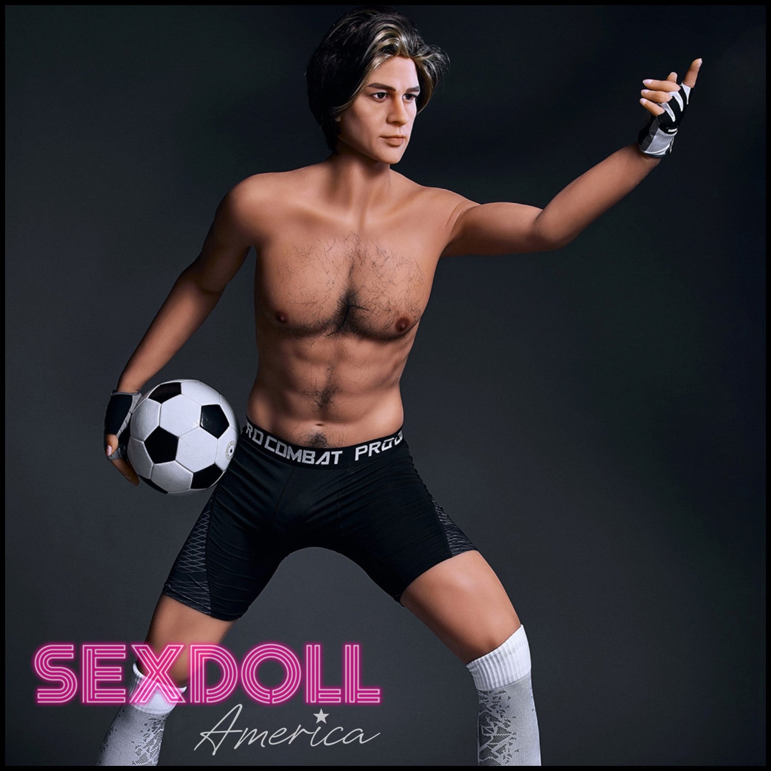 Realistic Sex Doll 175 (5'9") Charles Player Male - IRONTECH Dolls by Sex Doll America