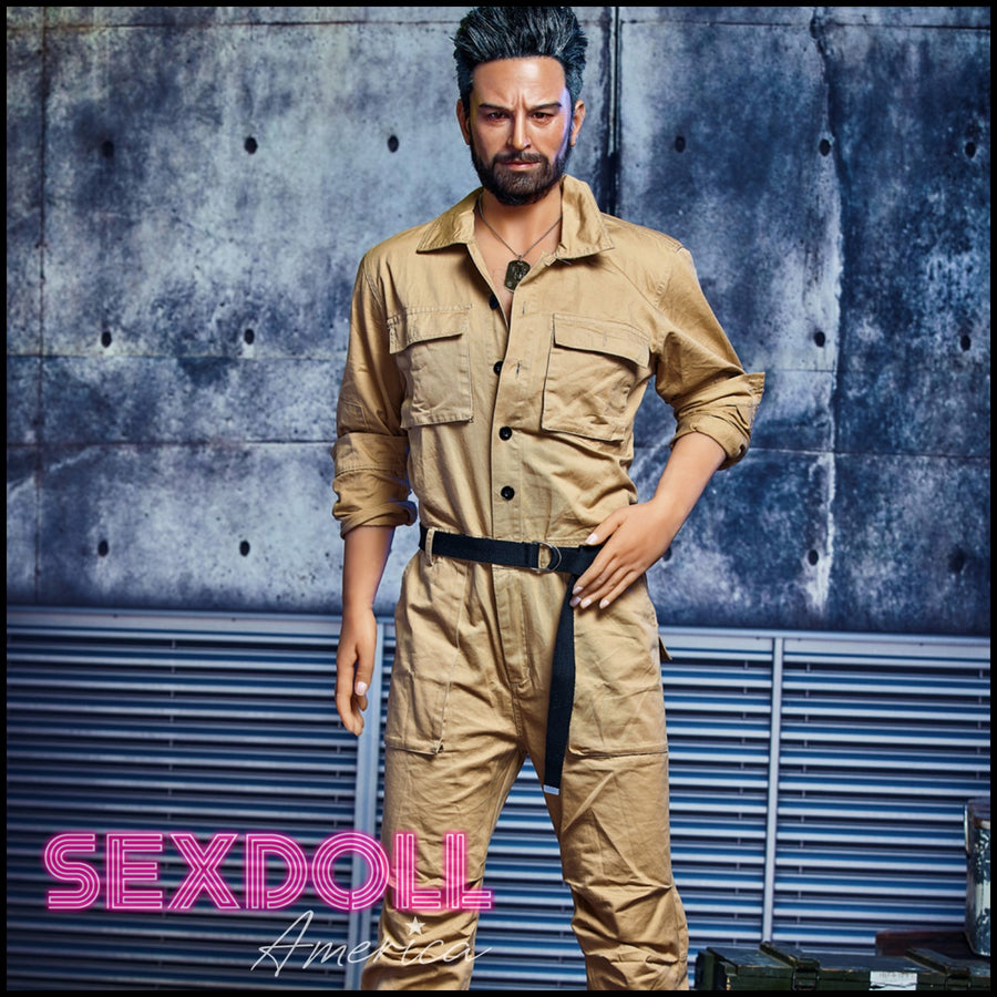 Realistic Sex Doll 175 (5'9") William (Silicone Head #M2) Male - IRONTECH Dolls by Sex Doll America