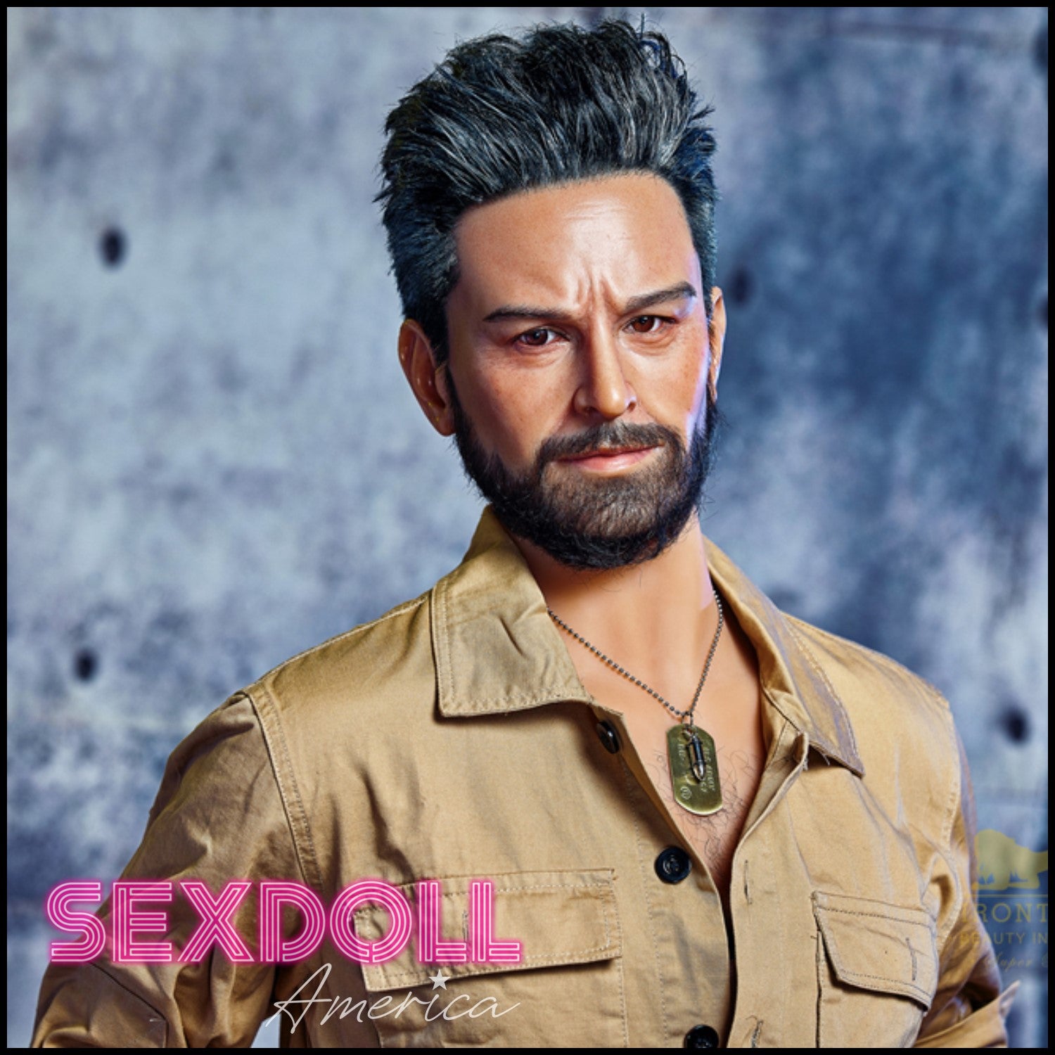 Realistic Sex Doll 175 (5'9") William (Silicone Head #M2) Male - IRONTECH Dolls by Sex Doll America