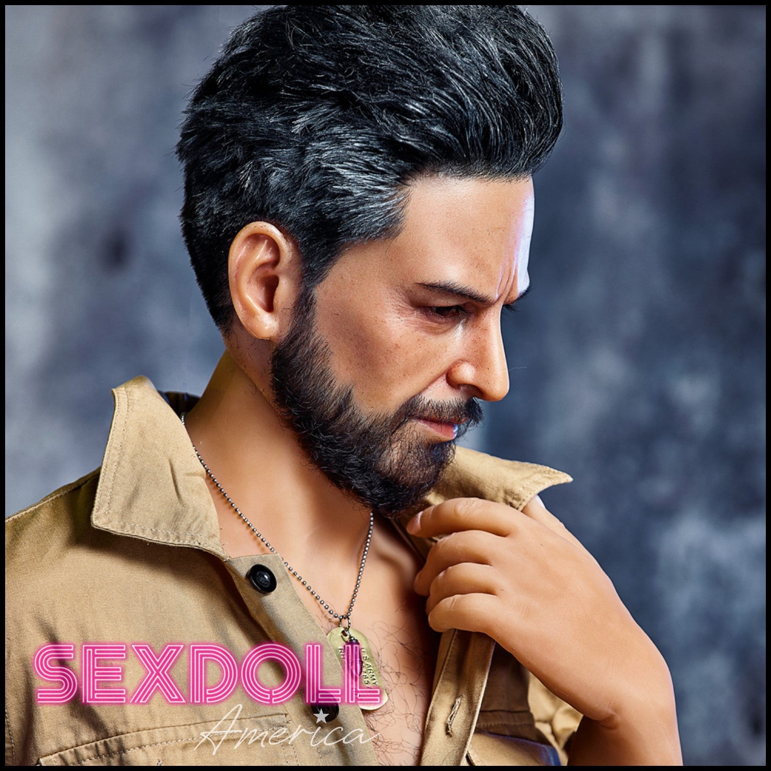 Realistic Sex Doll 175 (5'9") William (Silicone Head #M2) Male - IRONTECH Dolls by Sex Doll America