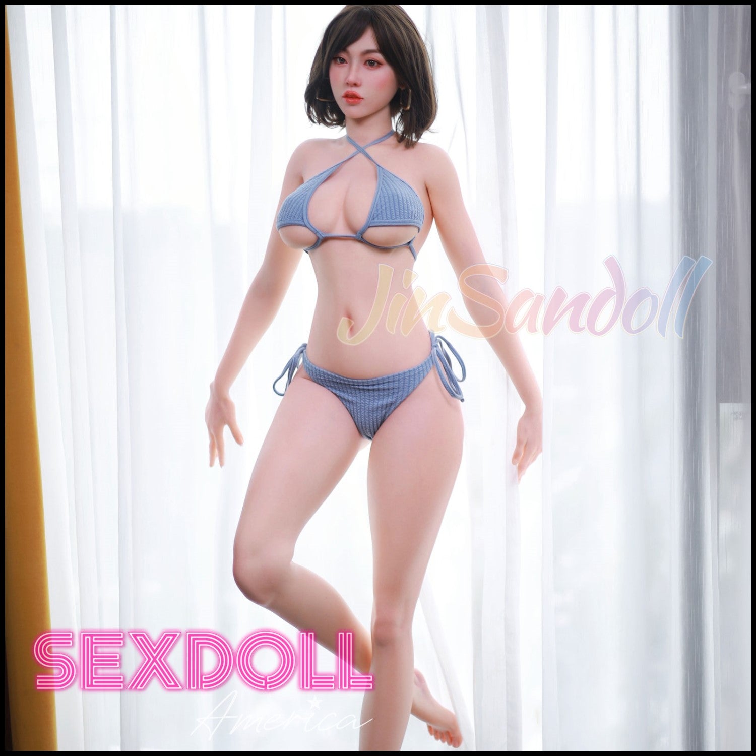 Realistic Sex Doll 175 (5'9") H-Cup Dallia (Head #23) Full Silicone - WM Doll by Sex Doll America