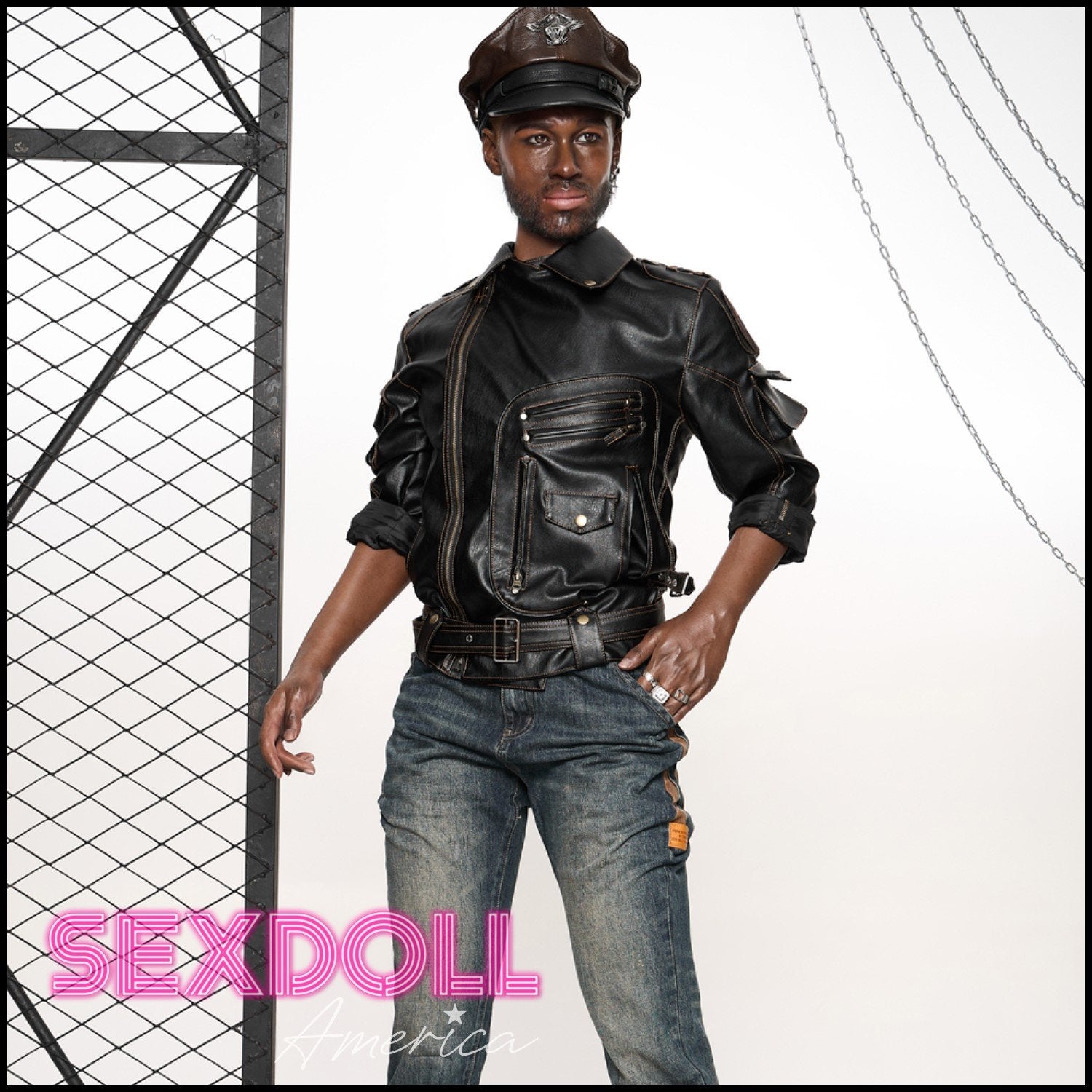 Realistic Sex Doll 176 (5'9") Bill Sexy (Head #M7) Male - Full Silicone - IRONTECH Dolls by Sex Doll America