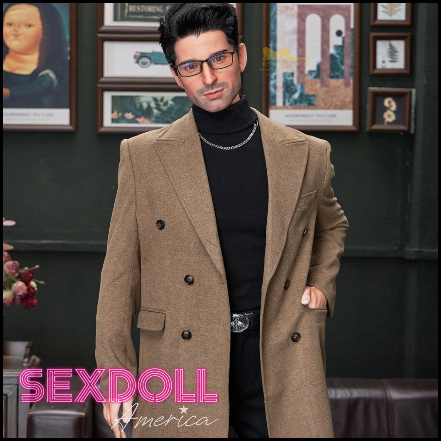 Realistic Sex Doll 176 (5'9") George Smart (Head #M3) Male - Full Silicone - IRONTECH Dolls by Sex Doll America