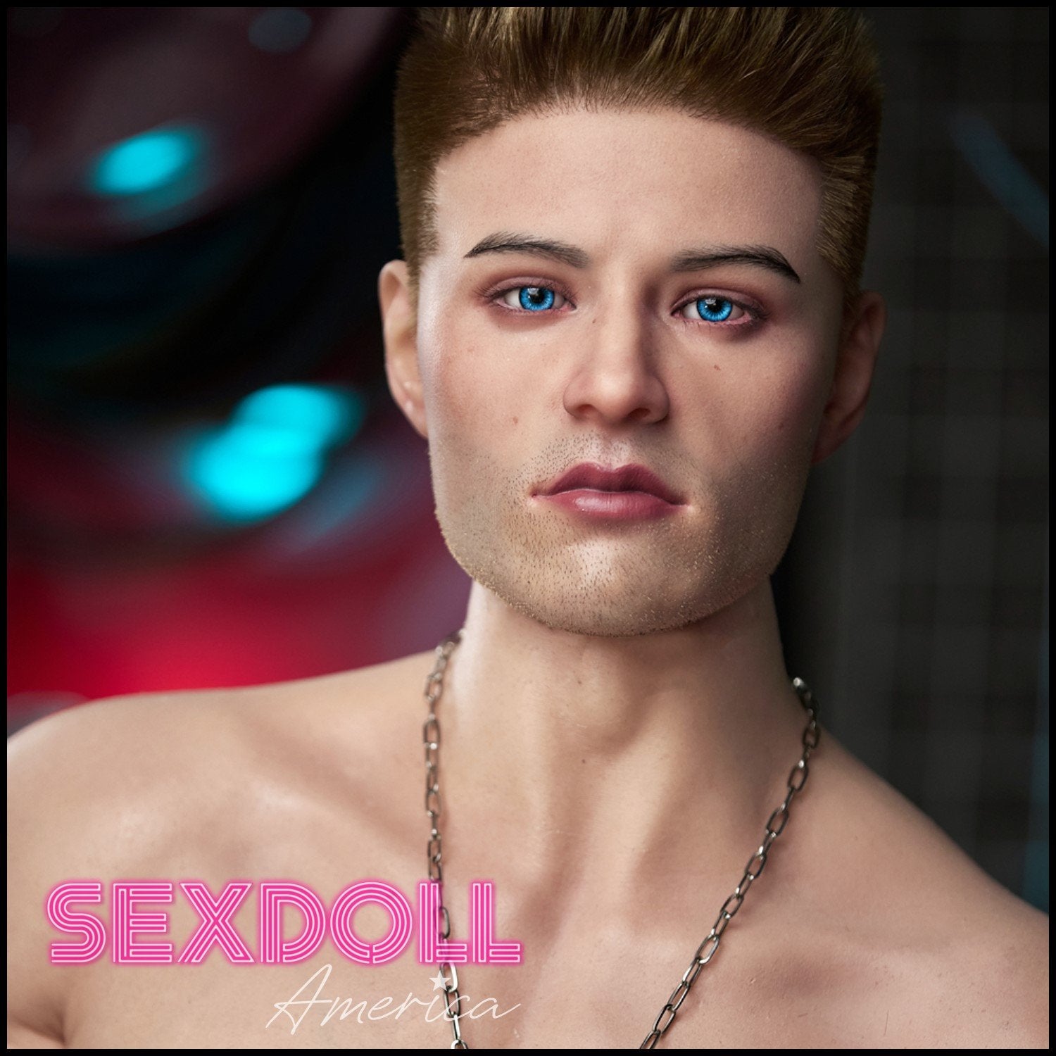 Realistic Sex Doll 176 (5'9") Jack Sexy (Head #M4) Male - Full Silicone - IRONTECH Dolls by Sex Doll America
