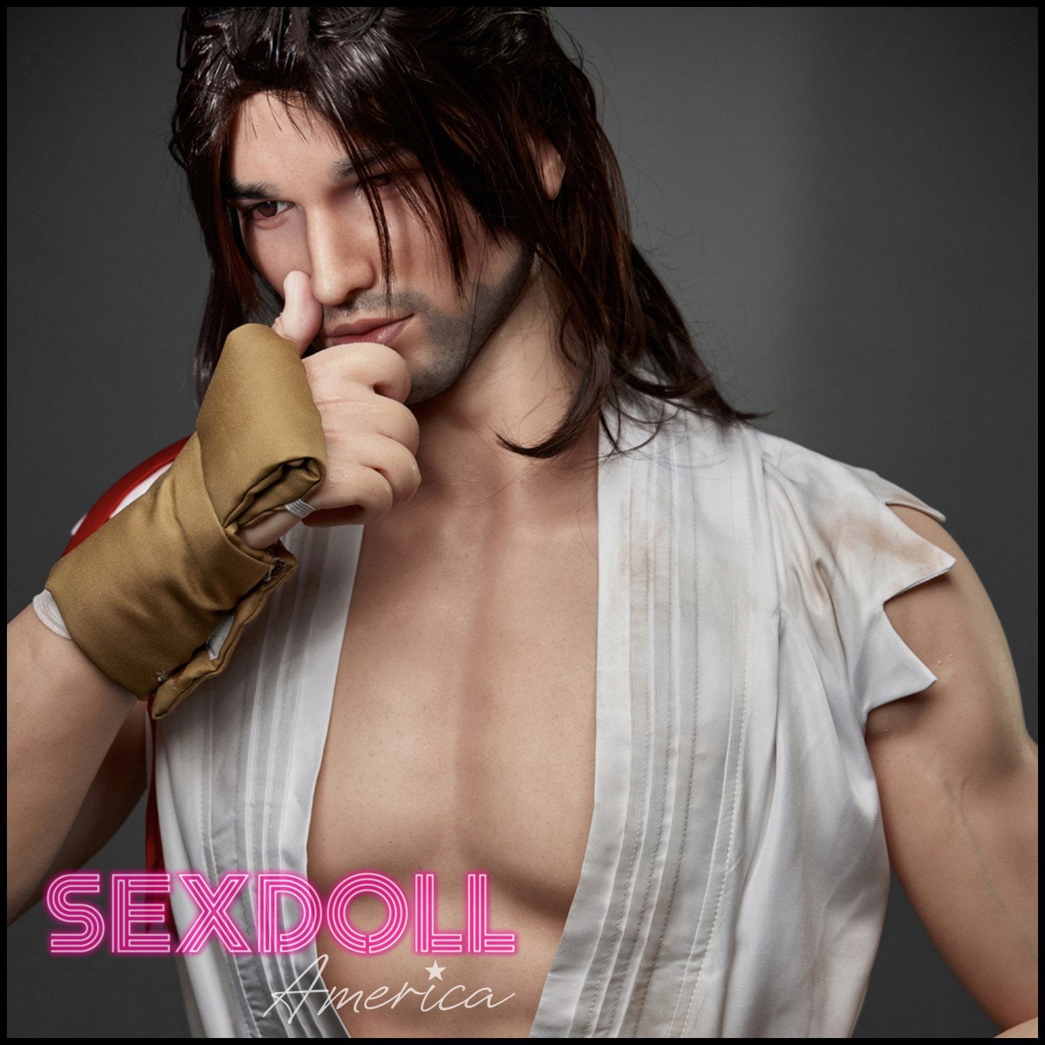 Realistic Sex Doll 176 (5'9") Kevin Sexy (Head #M1) Male - Full Silicone - IRONTECH Dolls by Sex Doll America