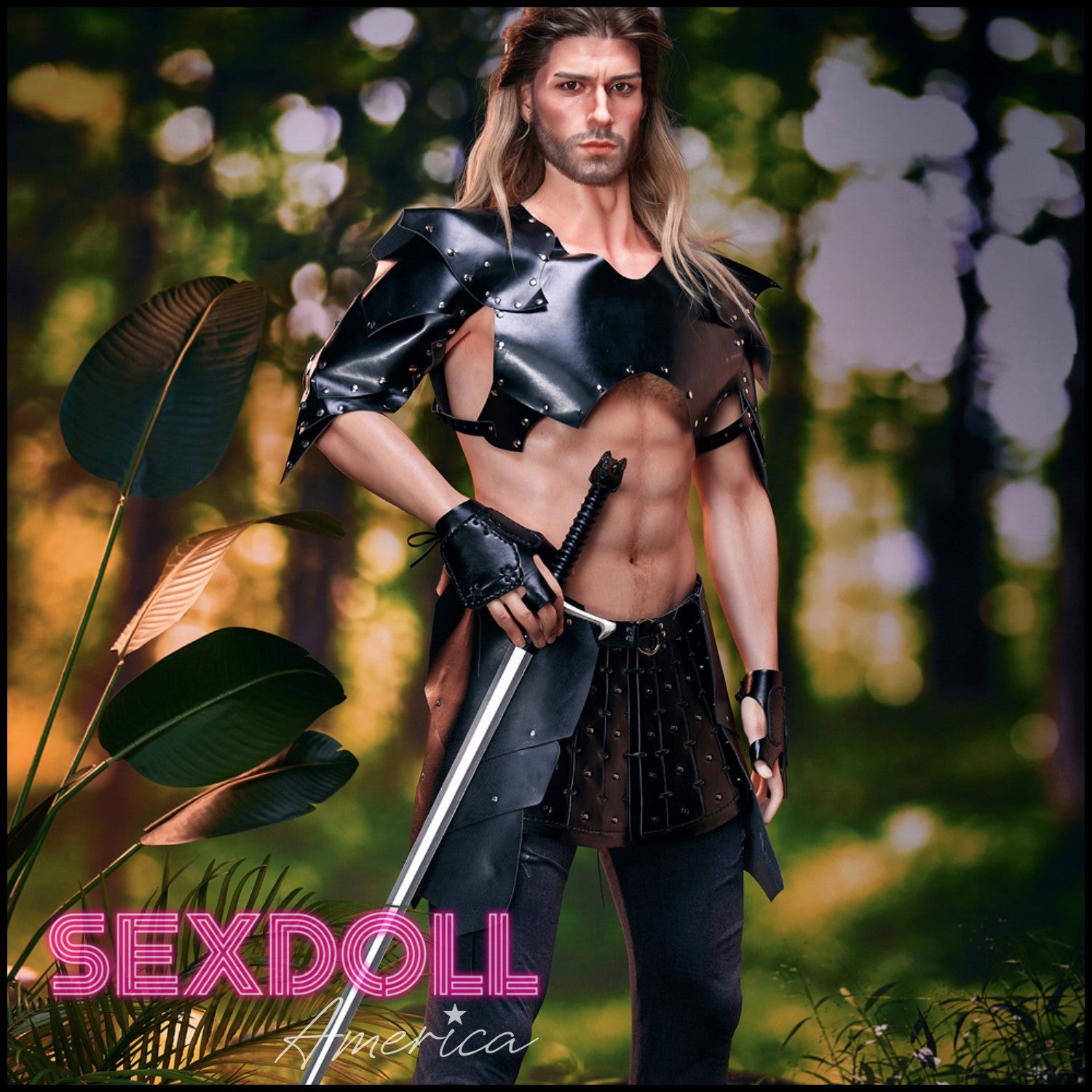 Realistic Sex Doll 176 (5'9") Thomas (Head #M5) Male - Full Silicone - IRONTECH Dolls by Sex Doll America