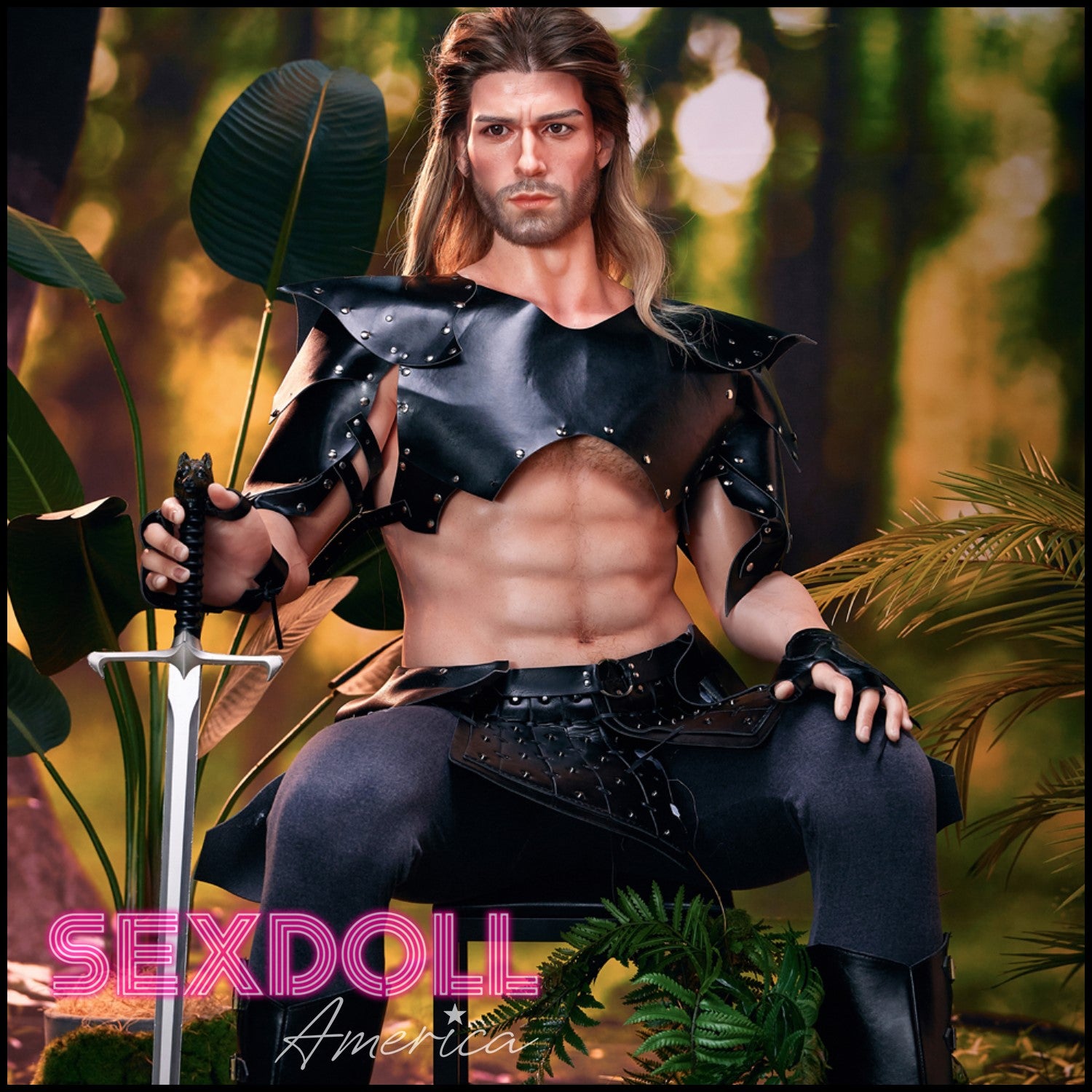 Realistic Sex Doll 176 (5'9") Thomas (Head #M5) Male - Full Silicone - IRONTECH Dolls by Sex Doll America