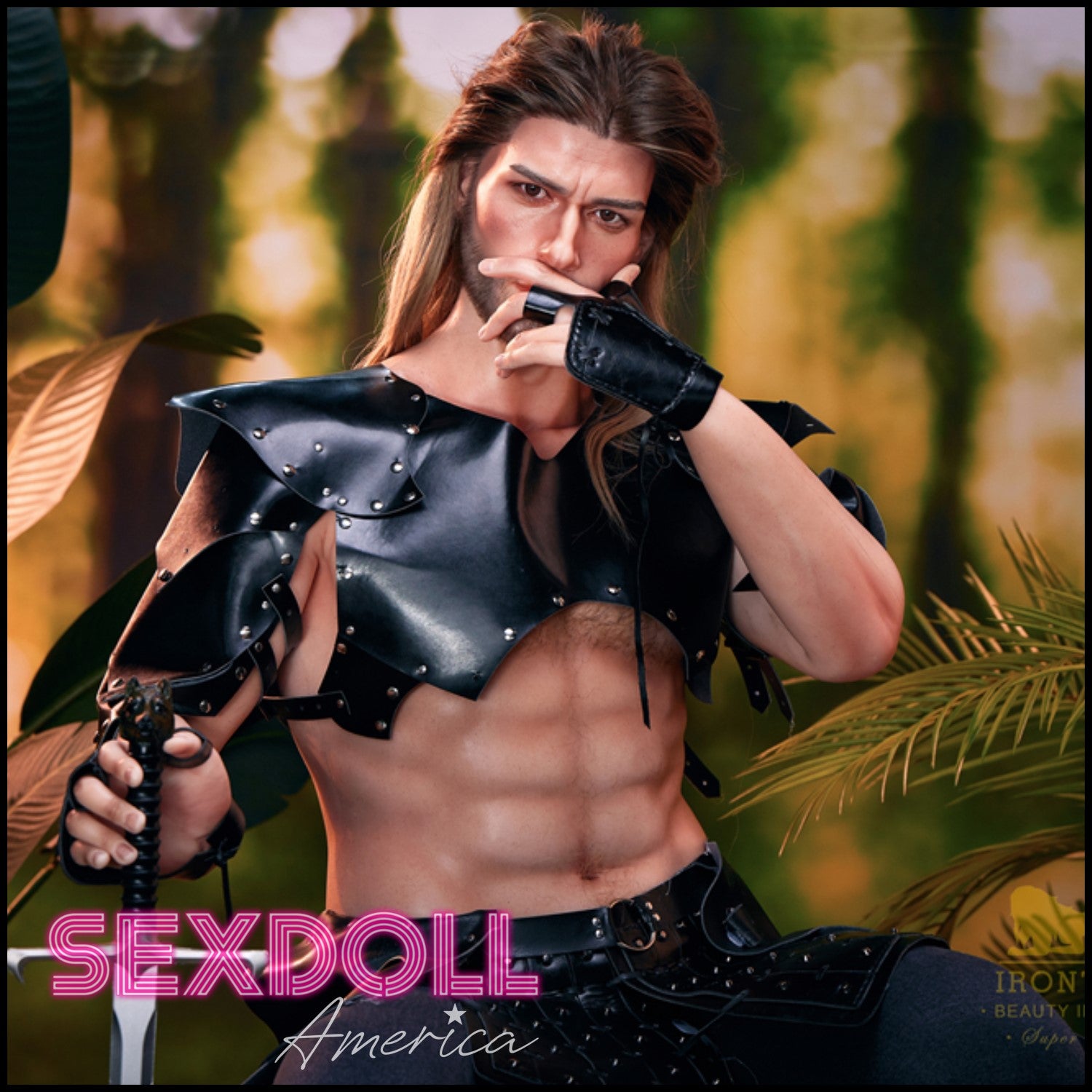 Realistic Sex Doll 176 (5'9") Thomas (Head #M5) Male - Full Silicone - IRONTECH Dolls by Sex Doll America