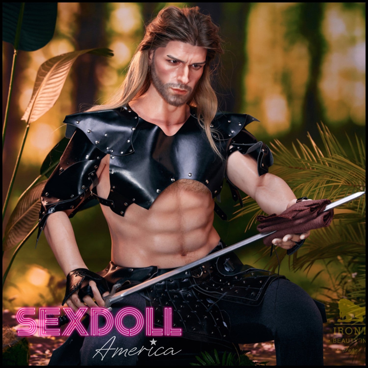 Realistic Sex Doll 176 (5'9") Thomas (Head #M5) Male - Full Silicone - IRONTECH Dolls by Sex Doll America