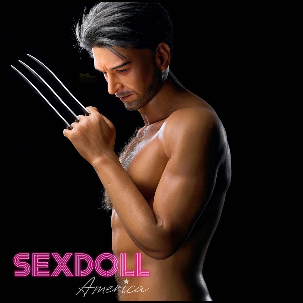 Realistic Sex Doll 176 (5'9") William (Head #M2) Male - Full Silicone - IRONTECH Dolls by Sex Doll America
