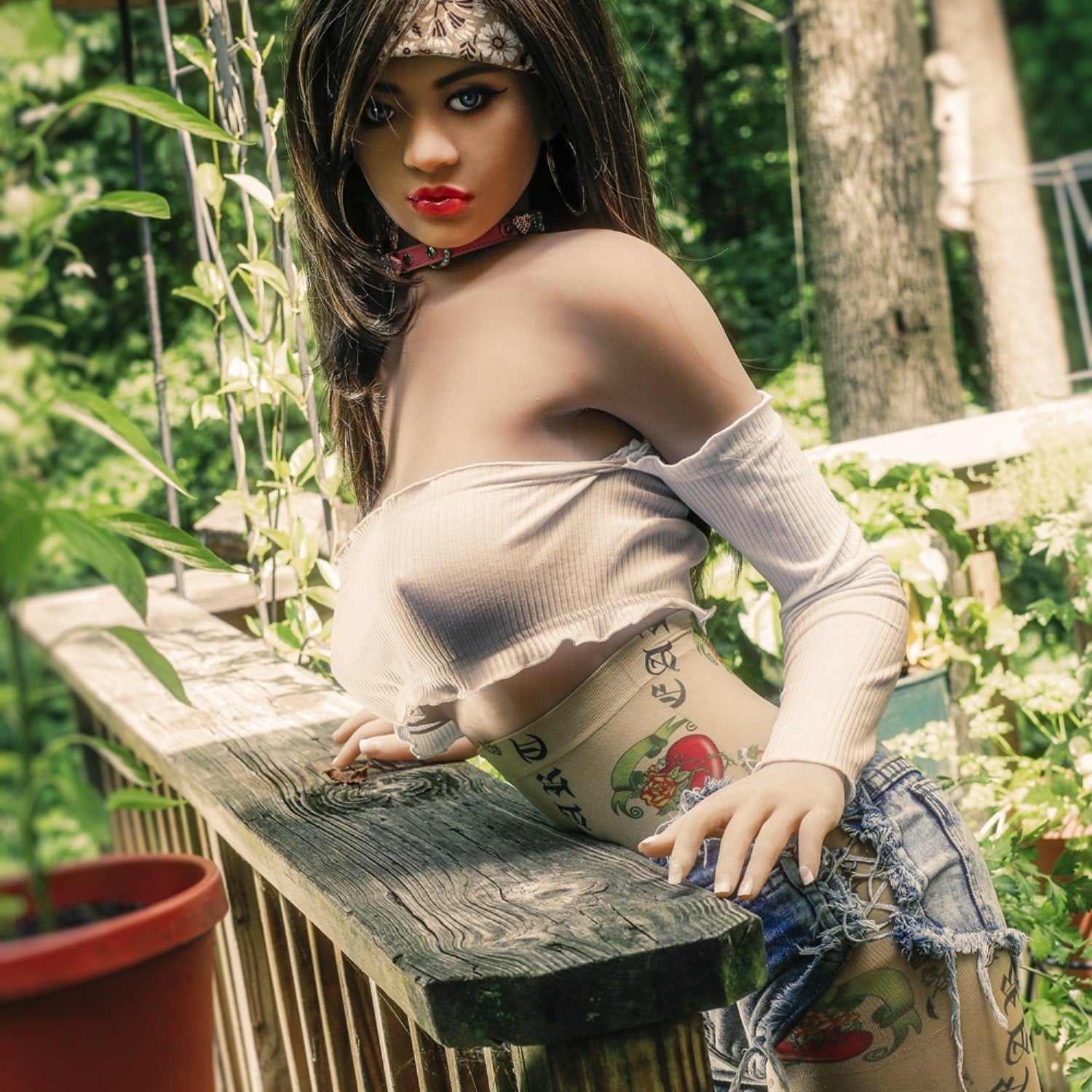 Realistic Sex Doll 170 (5'7") C-Cup Reese Moore - AS Doll by Sex Doll America