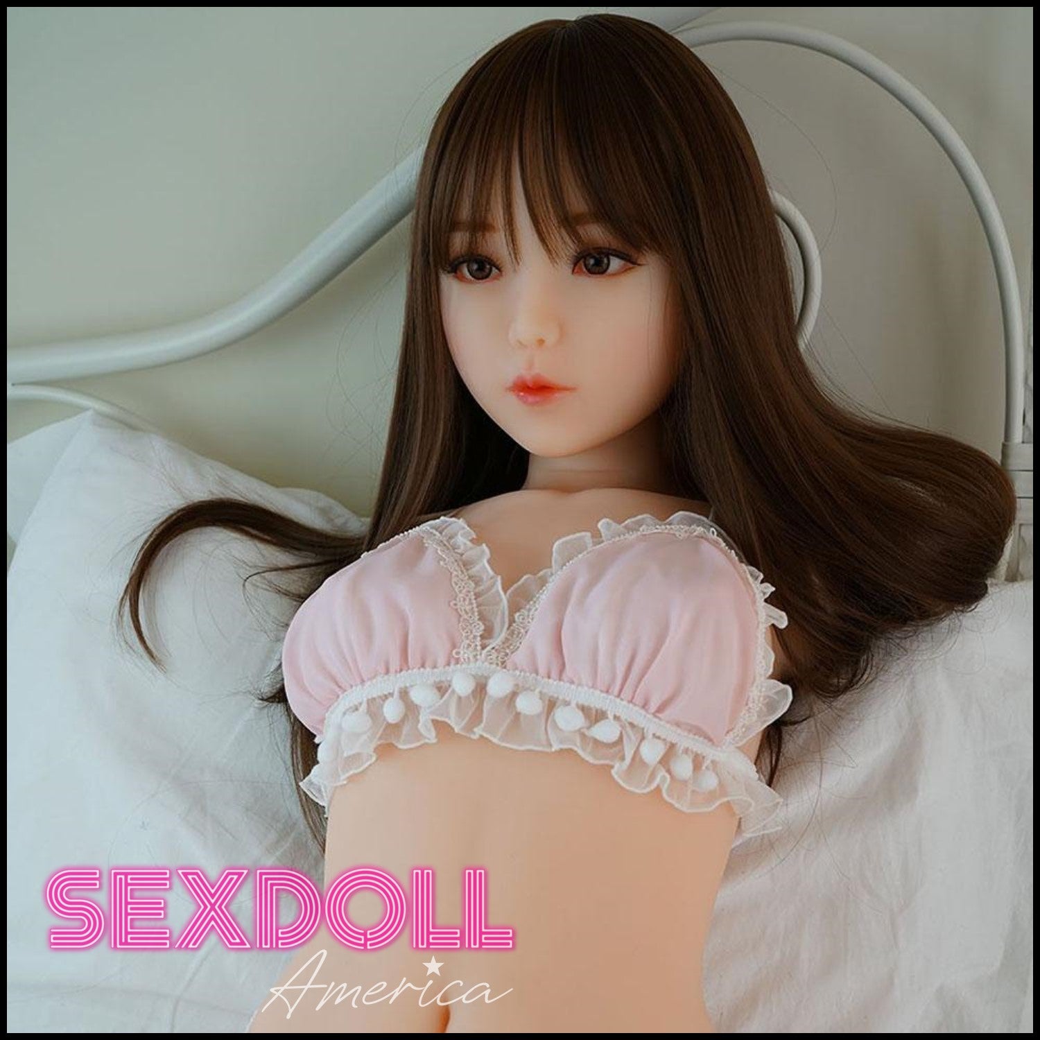 Realistic Sex Doll 75 (2'6") B-Cup Akira Torso Brunette - Piper Doll by Sex Doll America