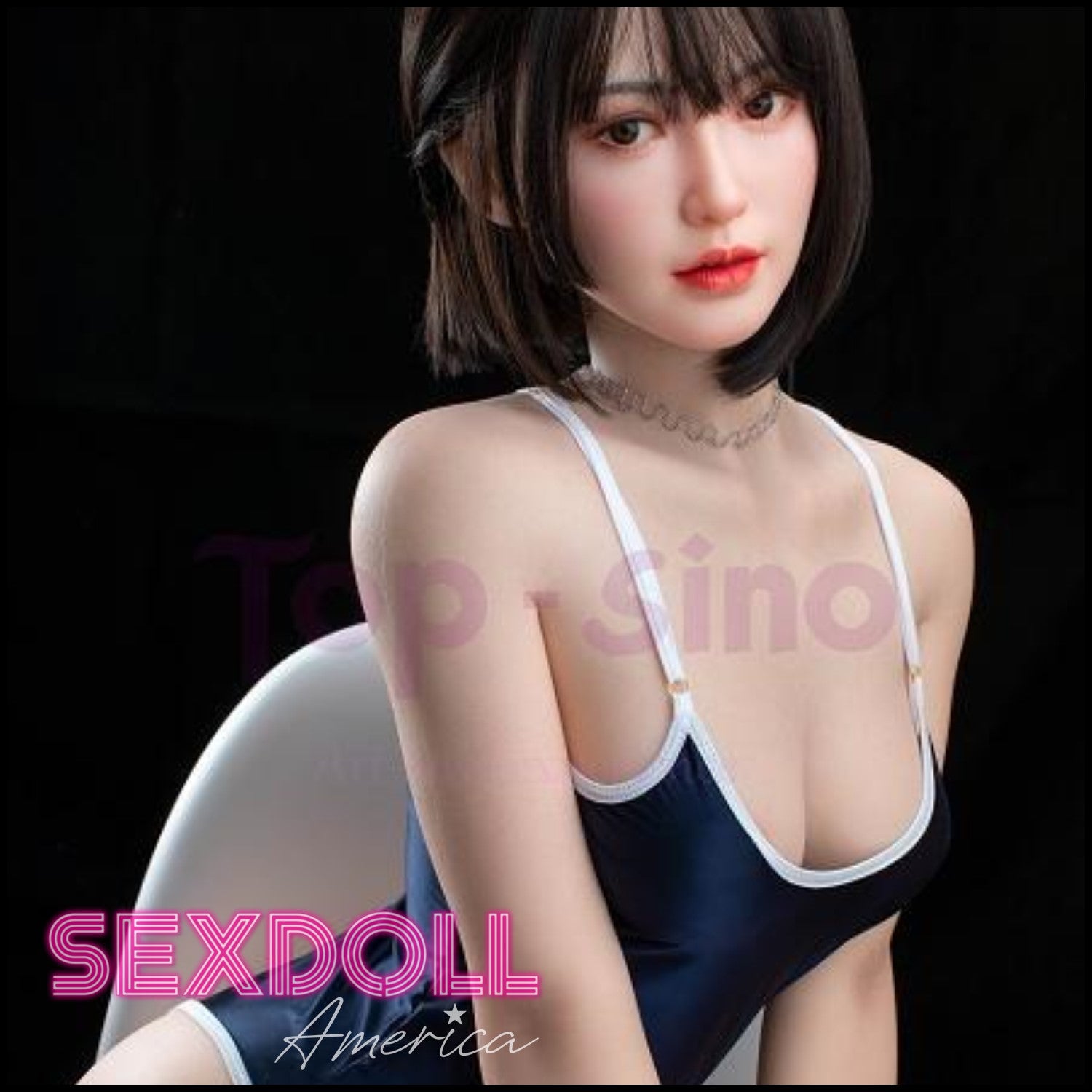 Realistic Sex Doll 80 (2'7") C-Cup Minan (Head #T17) Full Silicone - Top-Sino by Sex Doll America