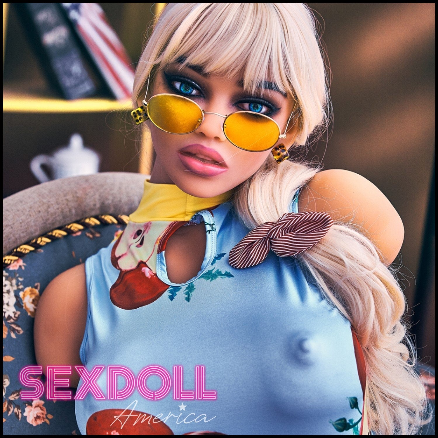 Realistic Sex Doll 90 (2'11") H-Cup Jane Blonde Torso - IRONTECH Dolls by Sex Doll America