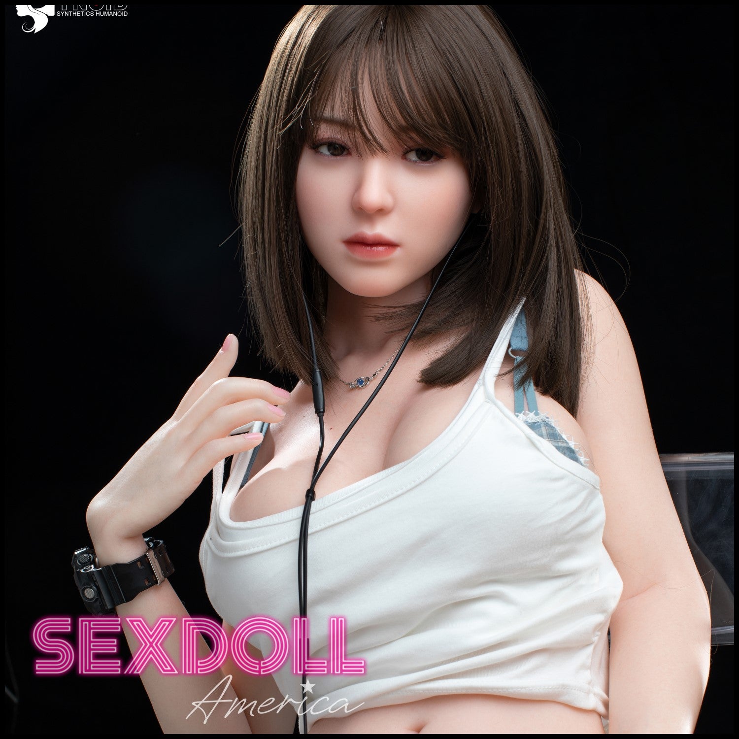 Realistic Sex Doll 96 (3'2") H-Cup Wan Ying Torso - Full Silicone - Gynoid Tech by Sex Doll America